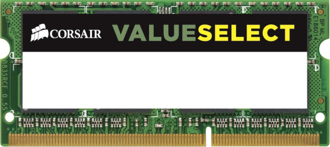 Corsair Laptop-Arbeitsspeicher »ValueSelect 4GB DDR3L SODIMM«