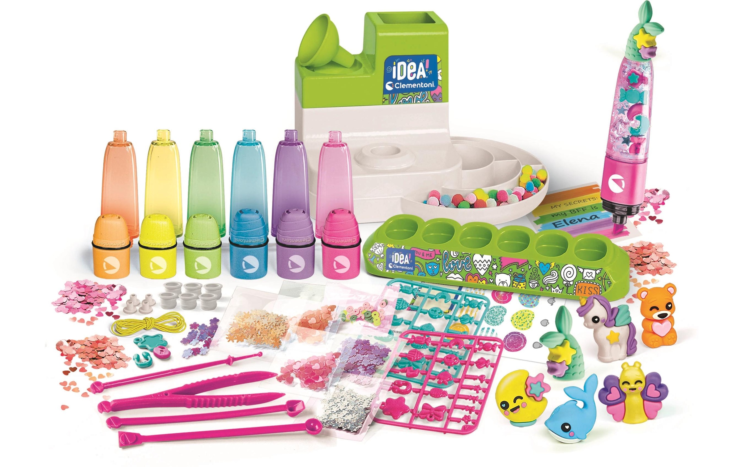 Clementoni® Kreativset »Mein Highlighter-Atelier«