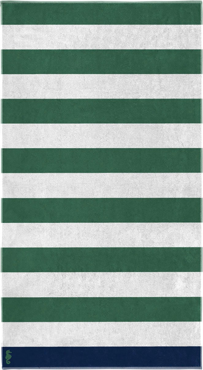 Seahorse Strandtuch »Albatros« 100x180, gestreift, für Sauna und Pool, mit Logo