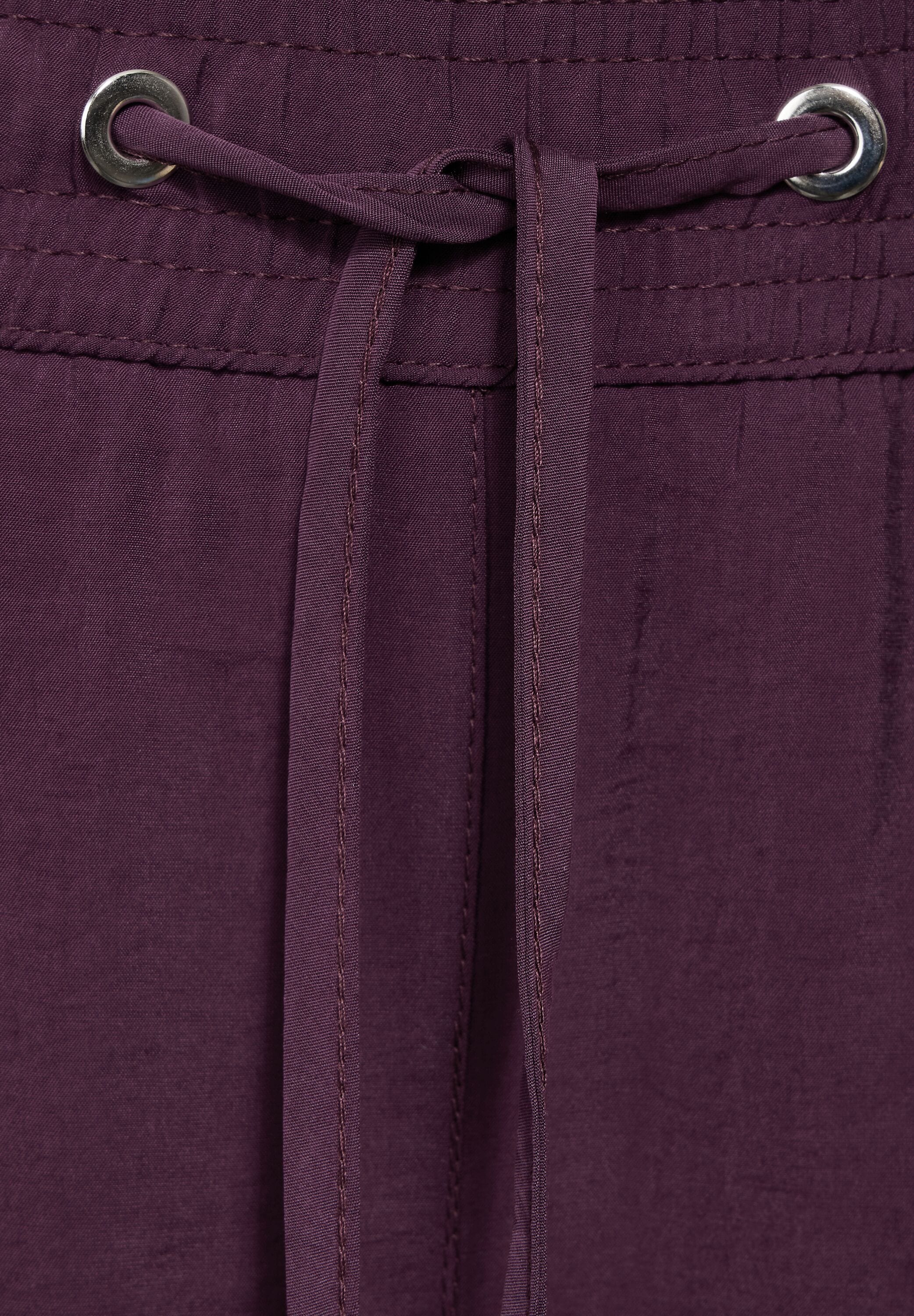 STREET ONE Stoffhose, Sommerhose mit Kordelzug
