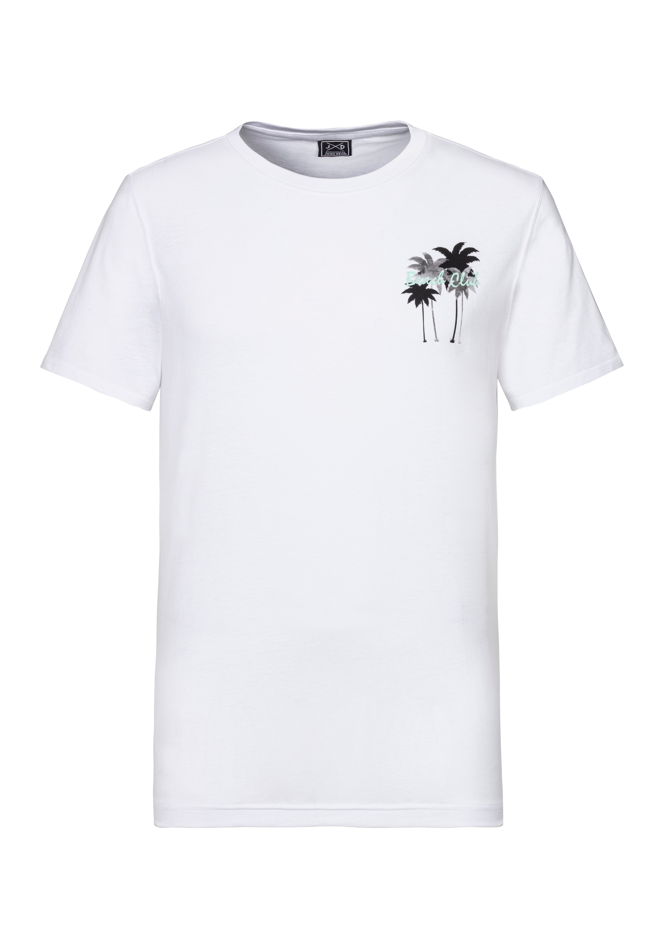 Beachtime T-Shirt »mit grossem Rückenprint«, Regular-Fit, mit Print vorn und hinten