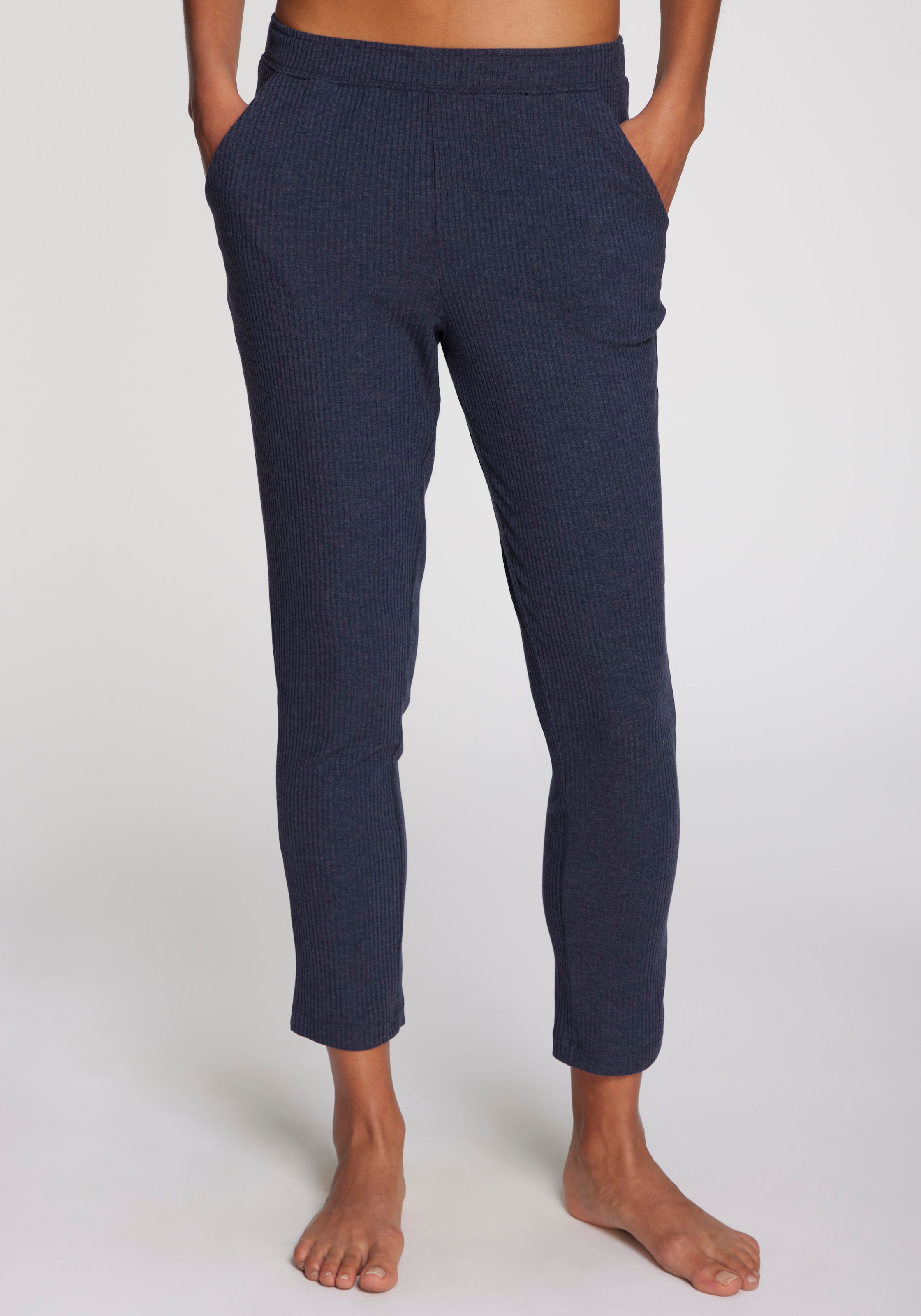 s.Oliver Pyjamahose aus weicher Rippqualität