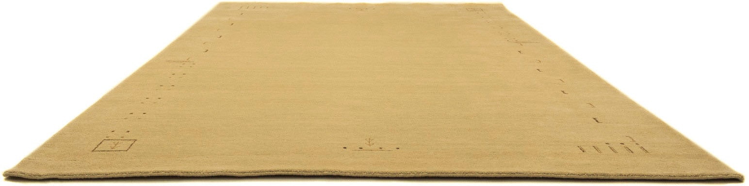 morgenland Wollteppich »GABBEH FEIN FENTH«, rechteckig, 18 mm Höhe, reine Schurwolle bunte Bordüre, Wohnzimmer