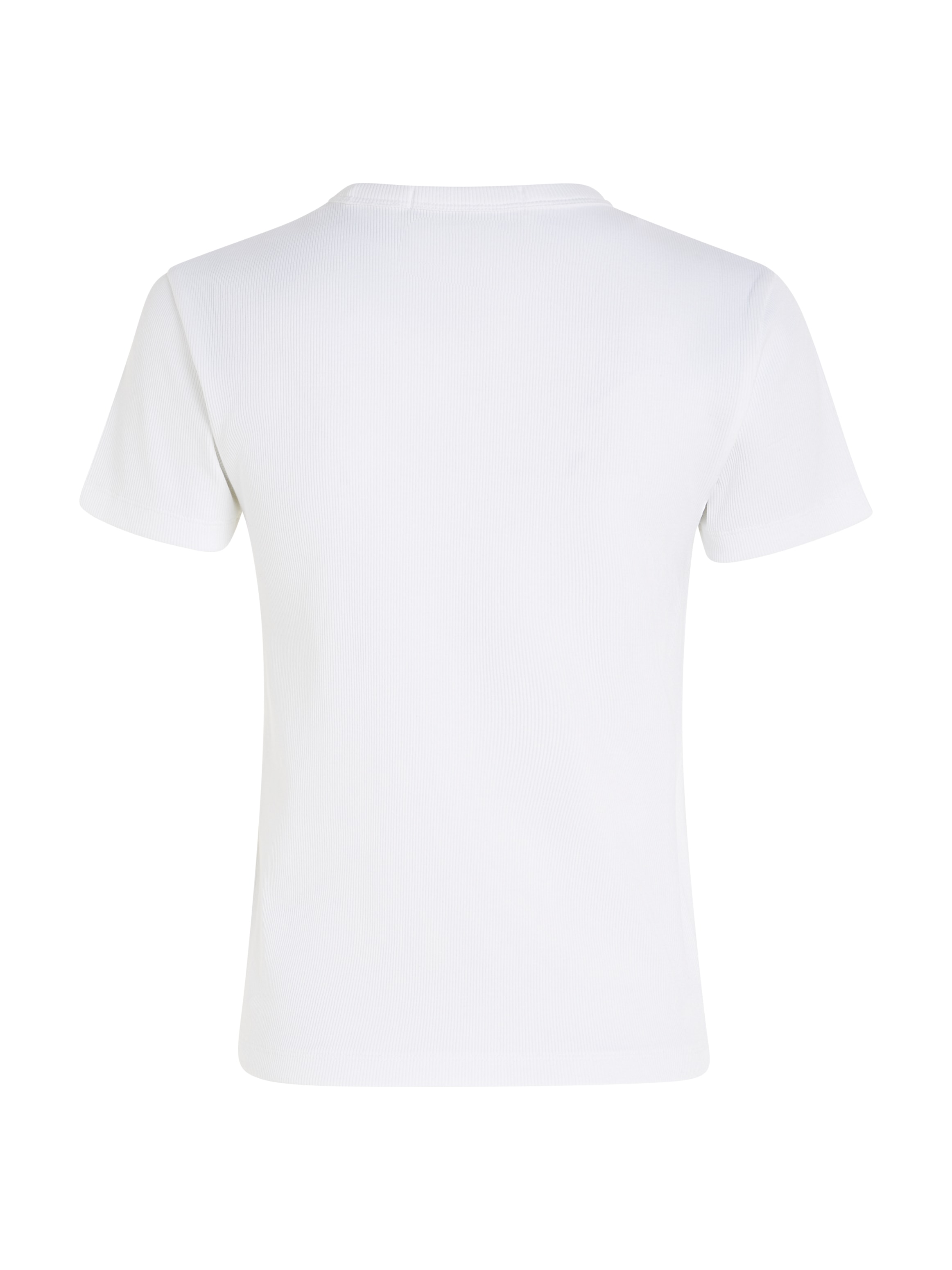 Calvin Klein Jeans T-Shirt »WOVEN LABEL RIB REGULAR TEE« kaufen