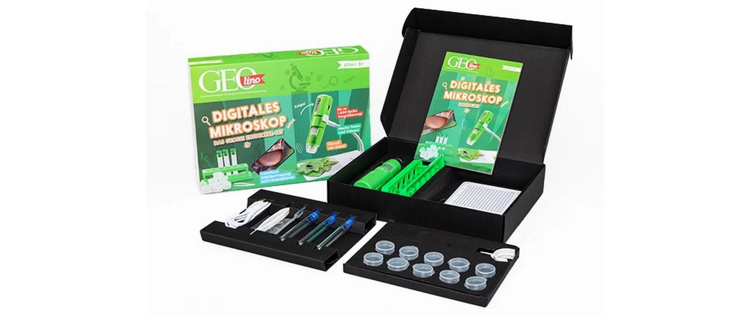 Franzis Experimentierkasten »GEOLINO Digitales Mikroskop«