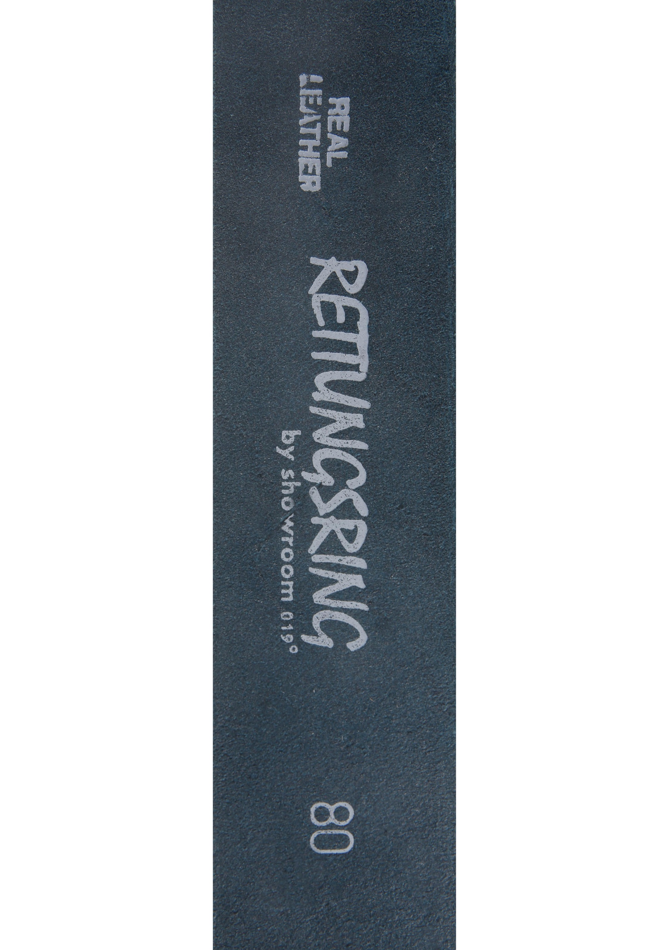 RETTUNGSRING by showroom 019° Ledergürtel, mit austauschbarer Schliesse »Seegras Rund«