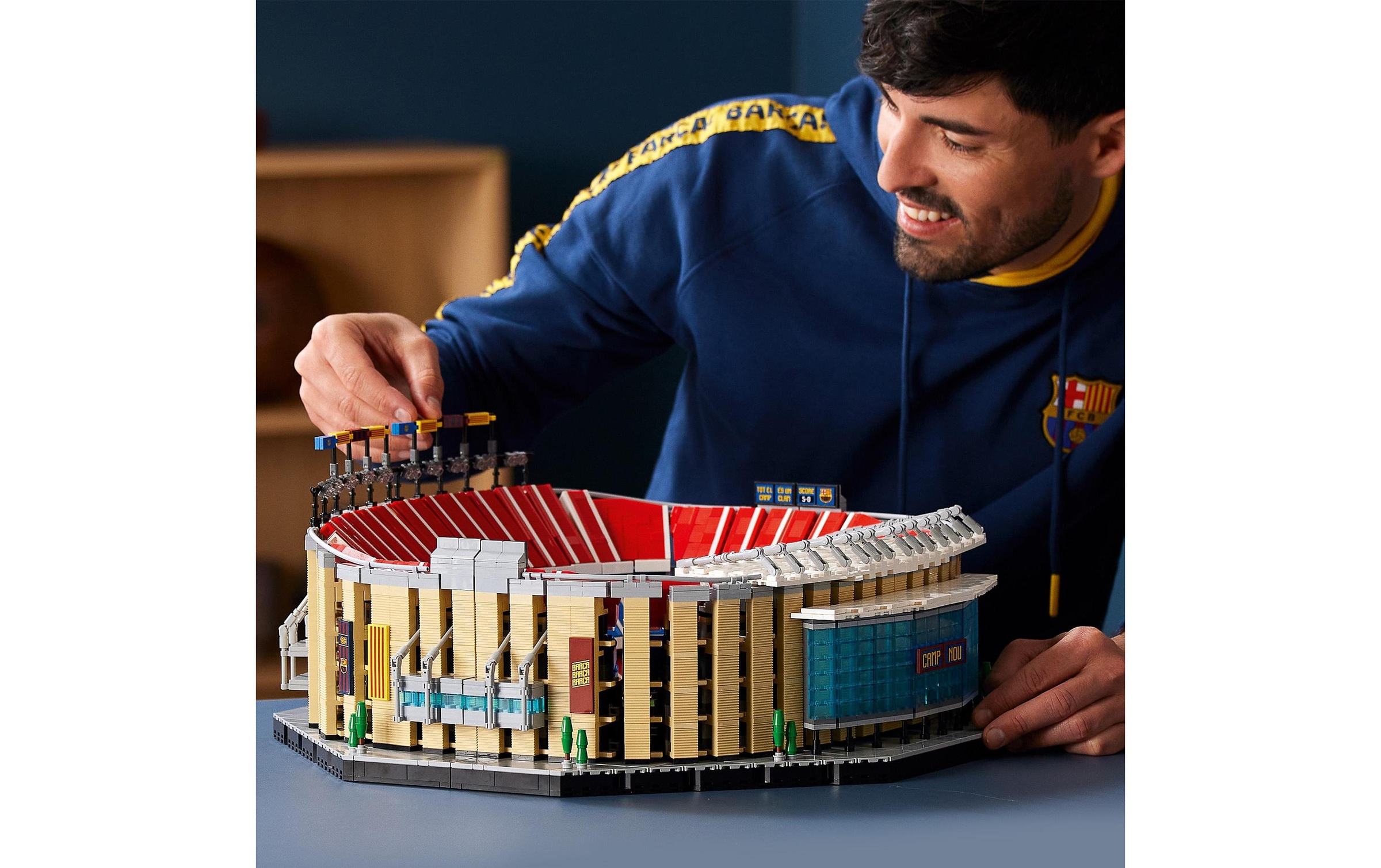 LEGO® Konstruktionsspielsteine »Nou - FC Barcelona 10284«