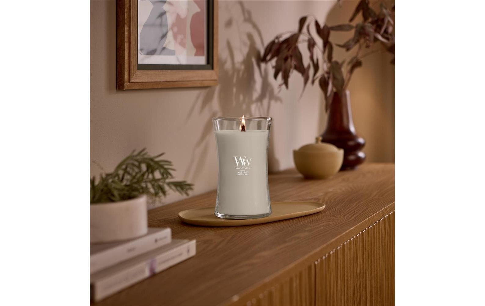 Woodwick Duftkerze "Wood Smoke Large Jar"