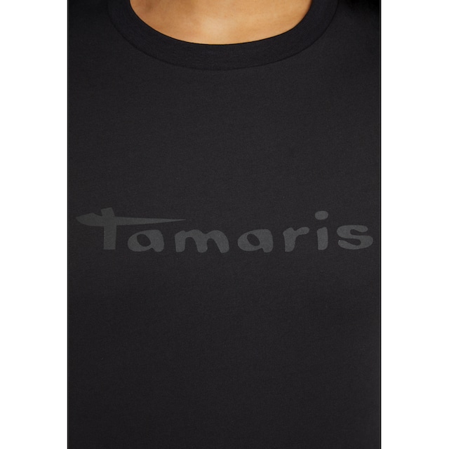 Tamaris T-Shirt, mit Rundhalsausschnitt - NEUE KOLLEKTION online kaufen |  Jelmoli-Versand