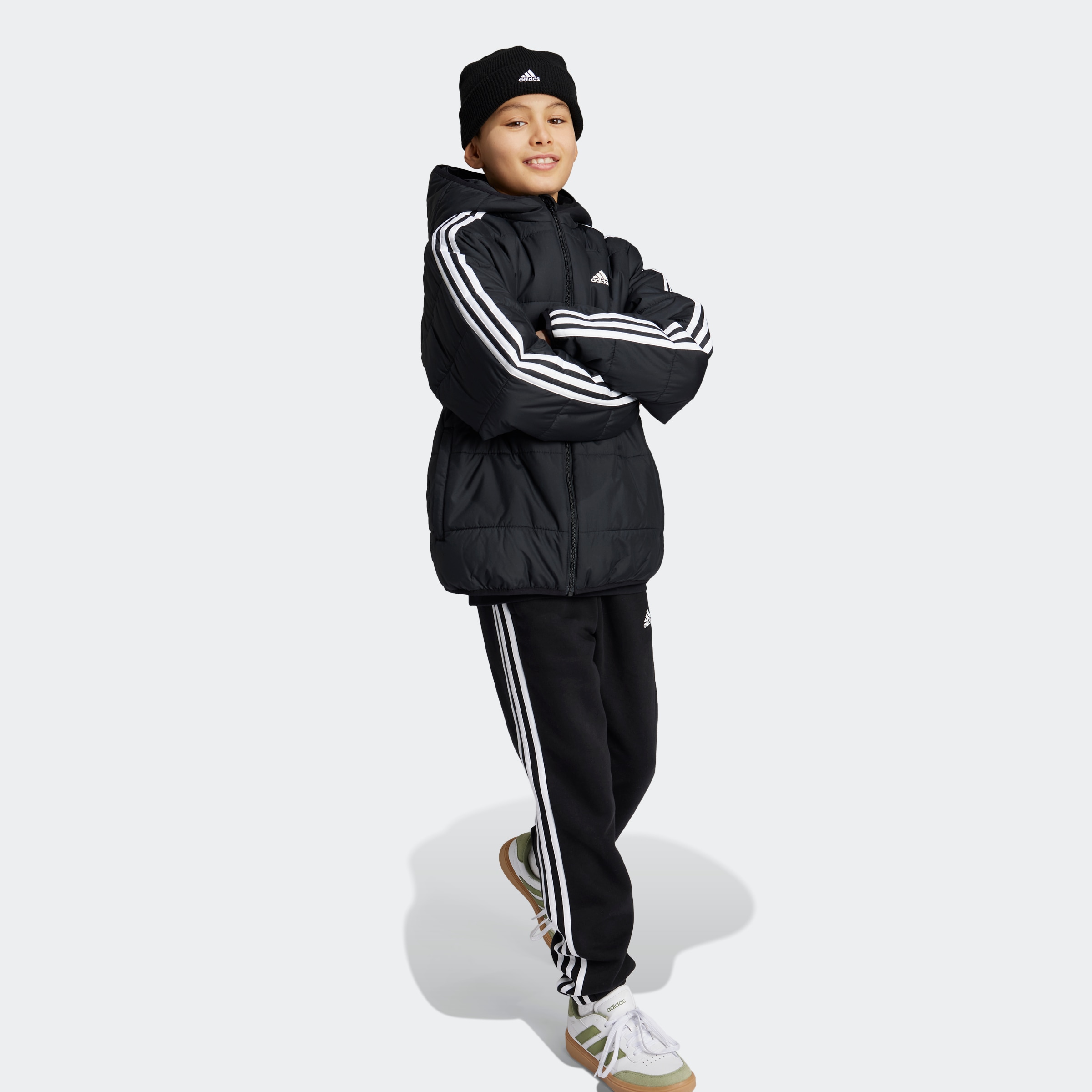 adidas Sportswear Outdoorjacke »J ESS 3S PAD«