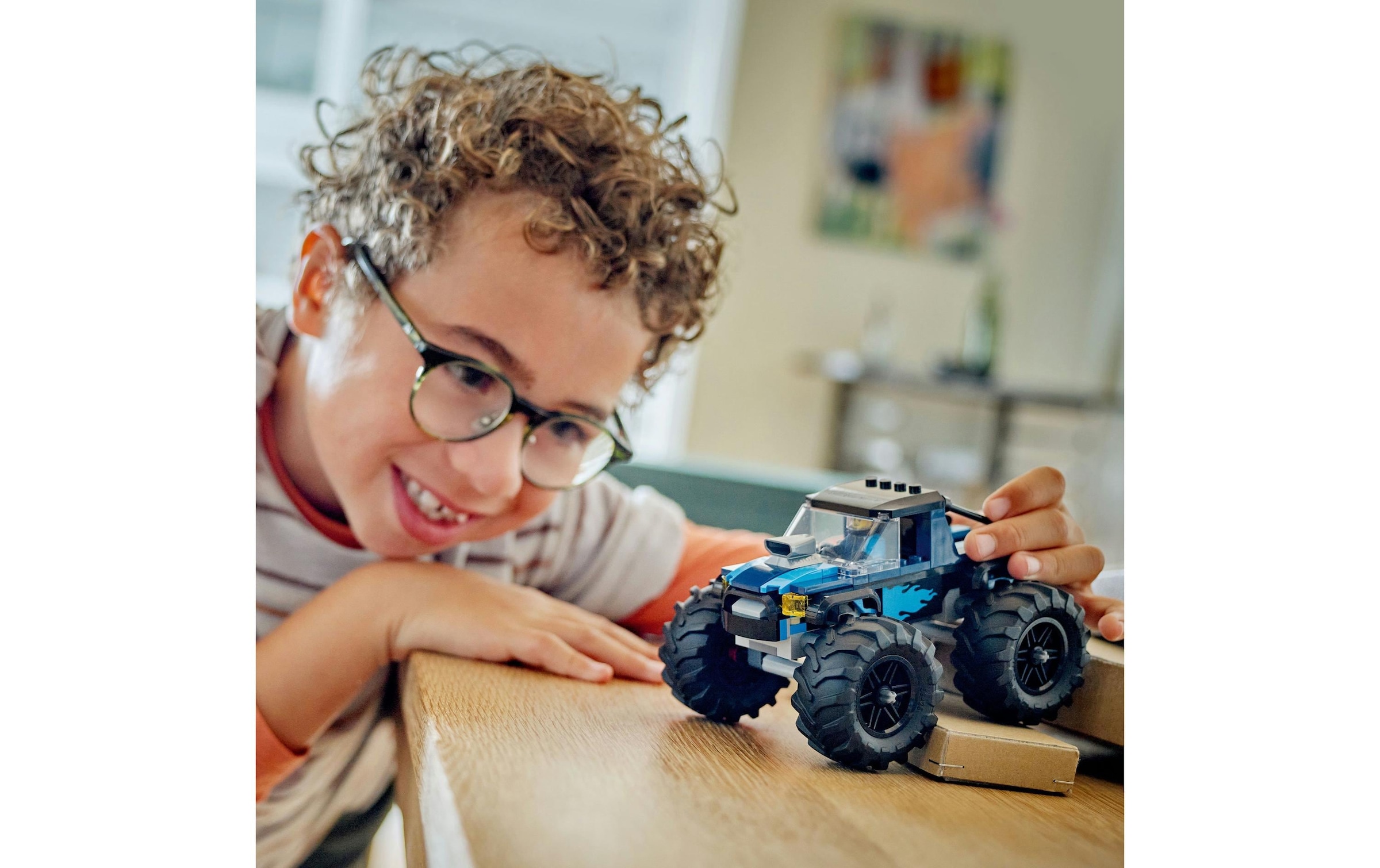 LEGO® Spielbausteine »Blauer Monstertruck 60402«, (148 St.)