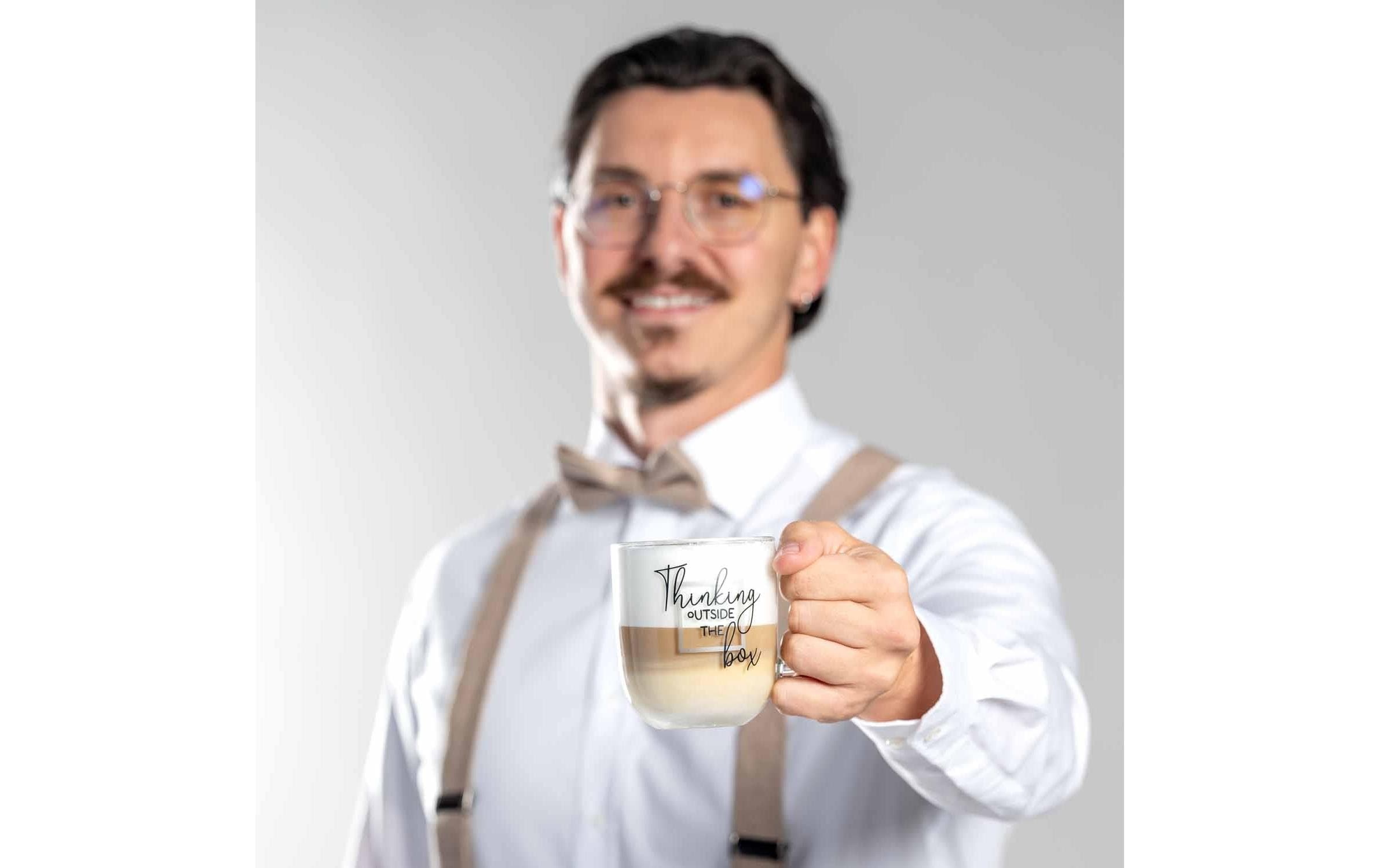 LEONARDO Tasse »Ufficio Thinking Outside The Box 400 ml«, (1 tlg.)