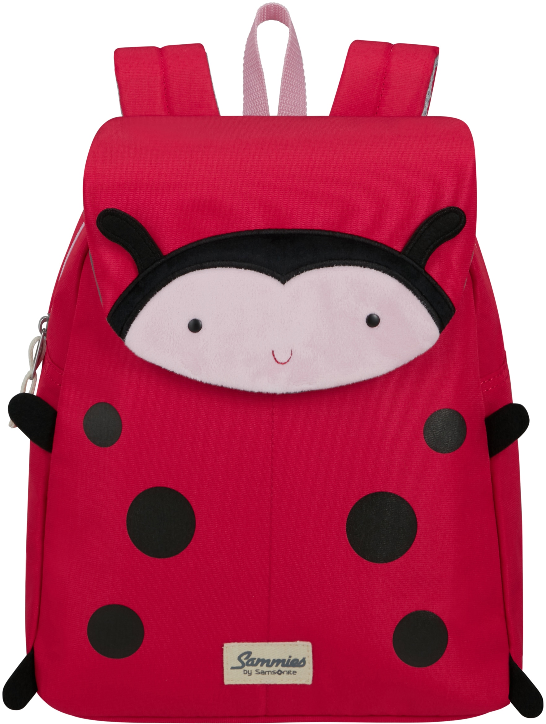 Kinderrucksack »Happy Sammies ECO, S+, Ladybug Lally«, reflektierende Details,...