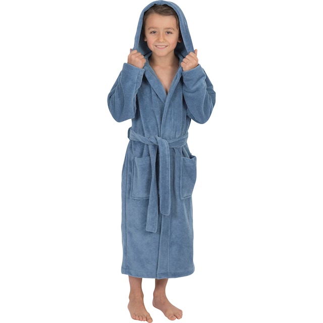 ✵ Wewo fashion Kinderbademantel »8521«, (1 St., mit Gürtel), für Mädchen &  Jungen, Soft Touch Qualität online kaufen | Jelmoli-Versand