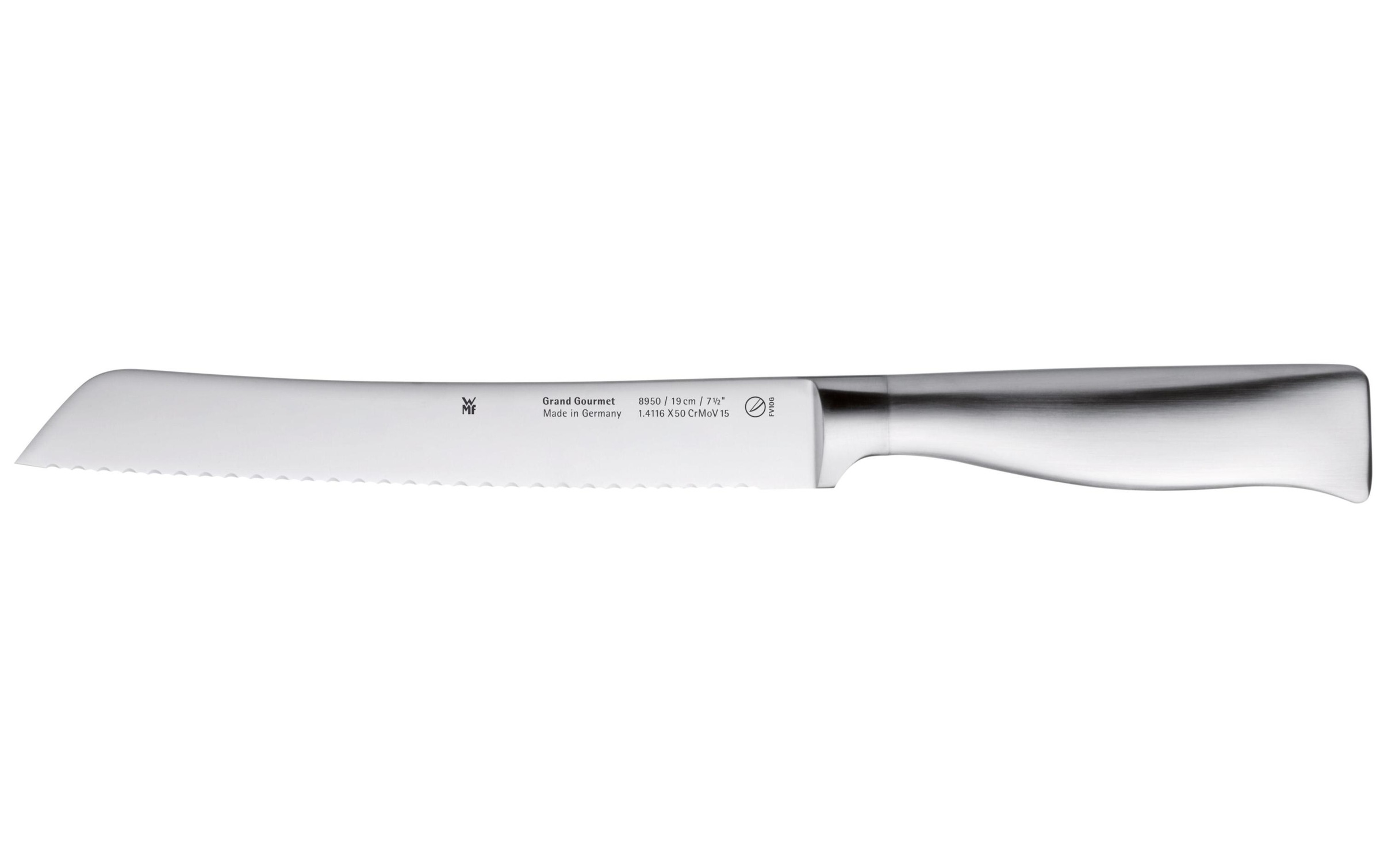 WMF Brotmesser »Grand Gourmet 32 cm Silberfarben«, (1 tlg.)