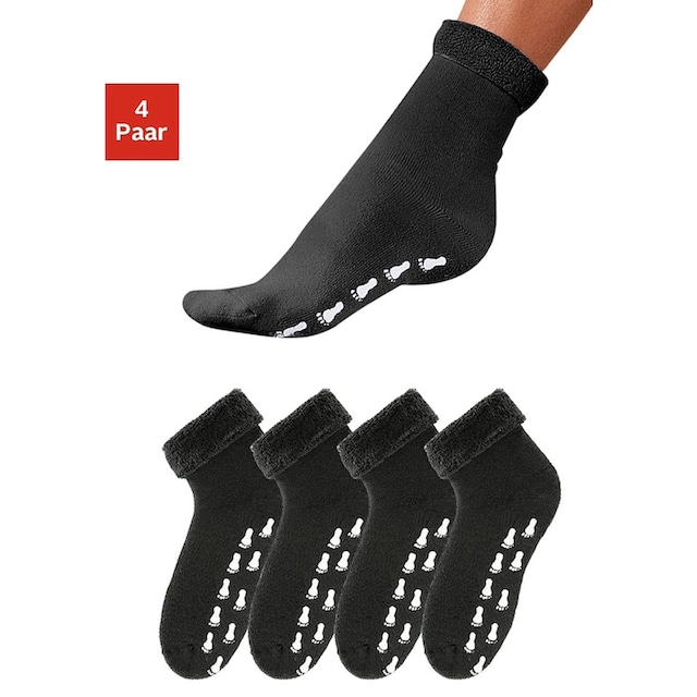 ♕ Go in ABS-Socken, (4 Paar), mit Antirutschsohle und Vollfrottee online  bestellen bei Jelmoli-Versand Schweiz