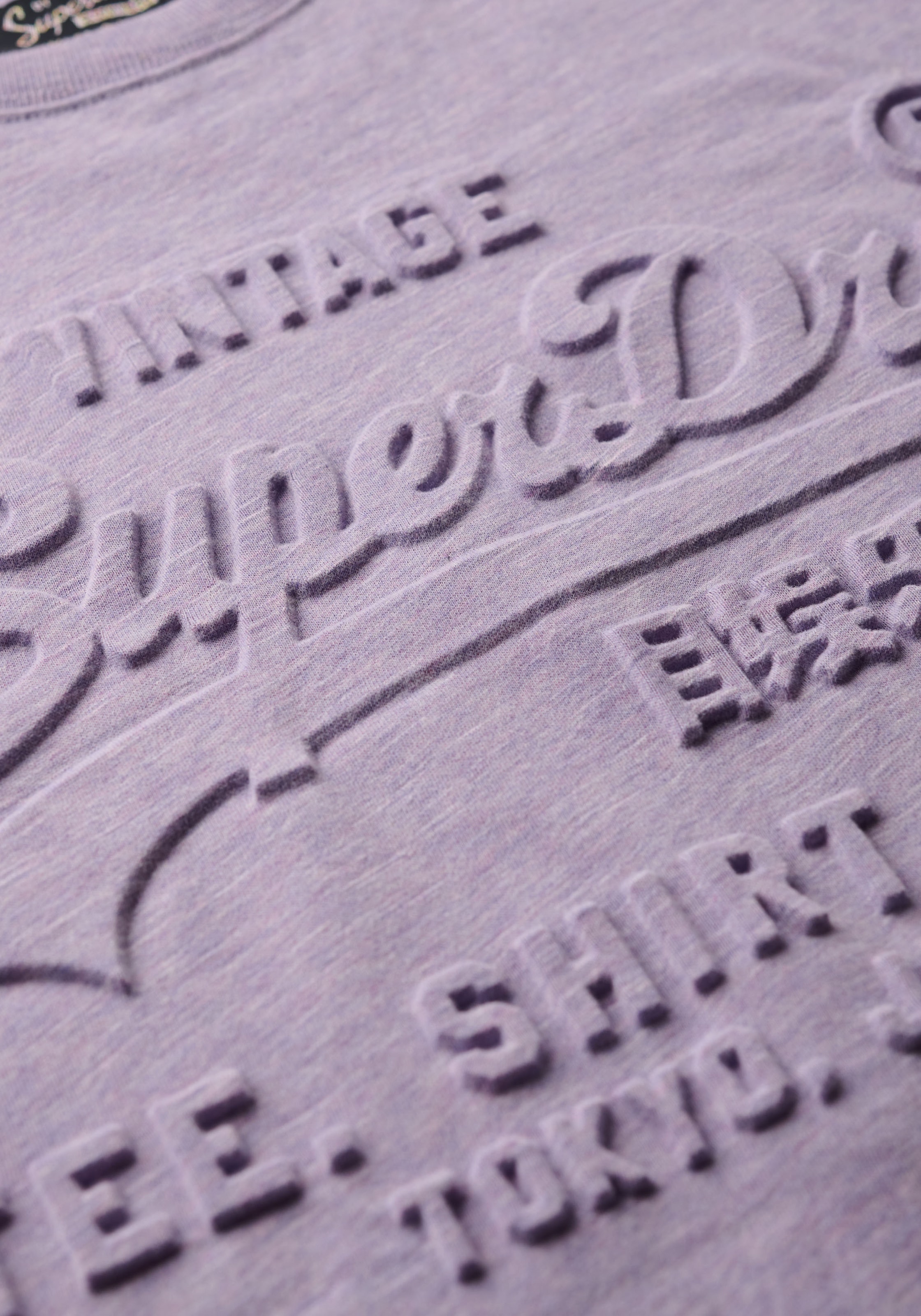 Superdry Print-Shirt »EMBOSSED VL RELAXED TSHIRT«