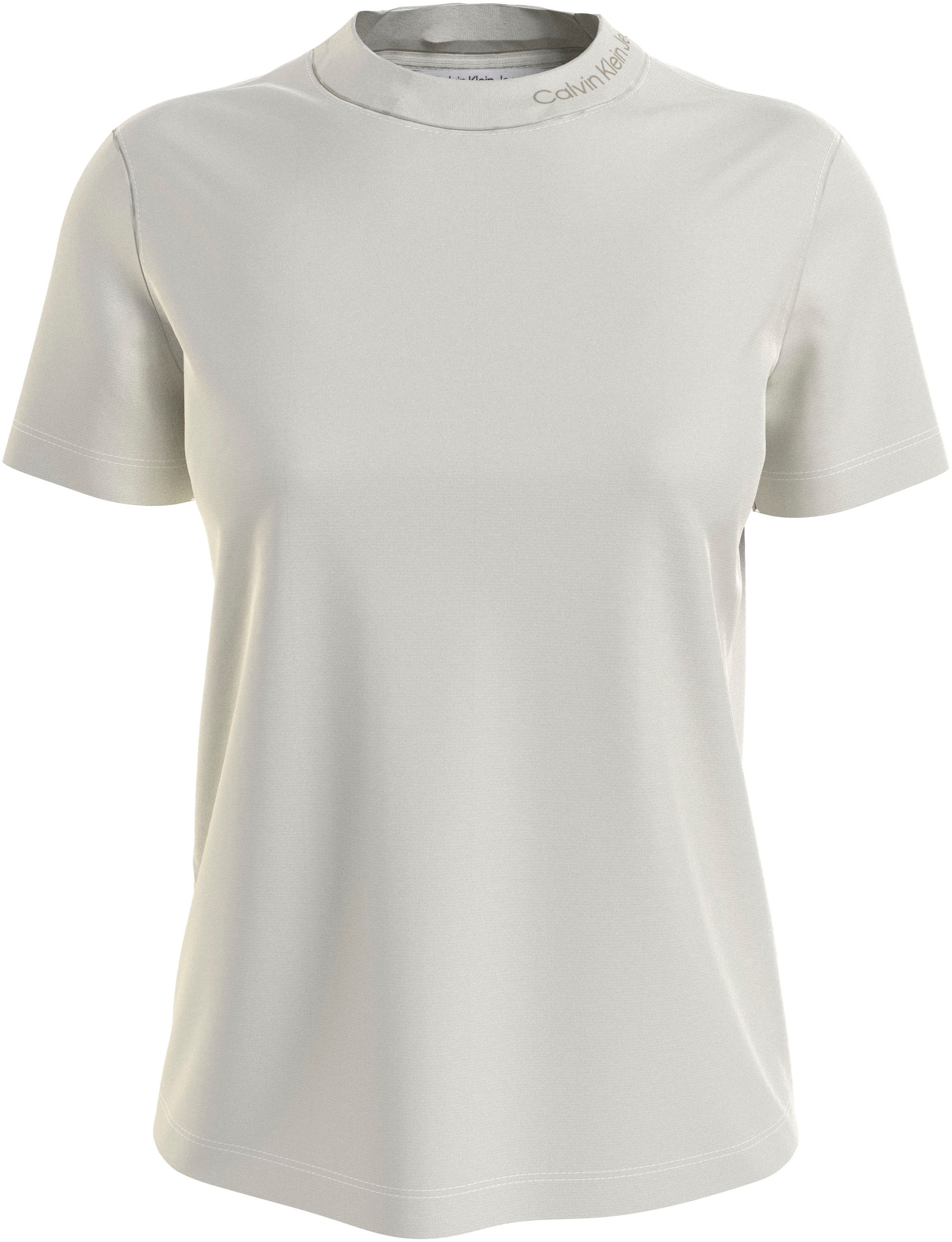 Calvin Klein Jeans T-Shirt Schweiz Jelmoli-Versand »EMBROIDERED NECKLINE online bei shoppen TEE«