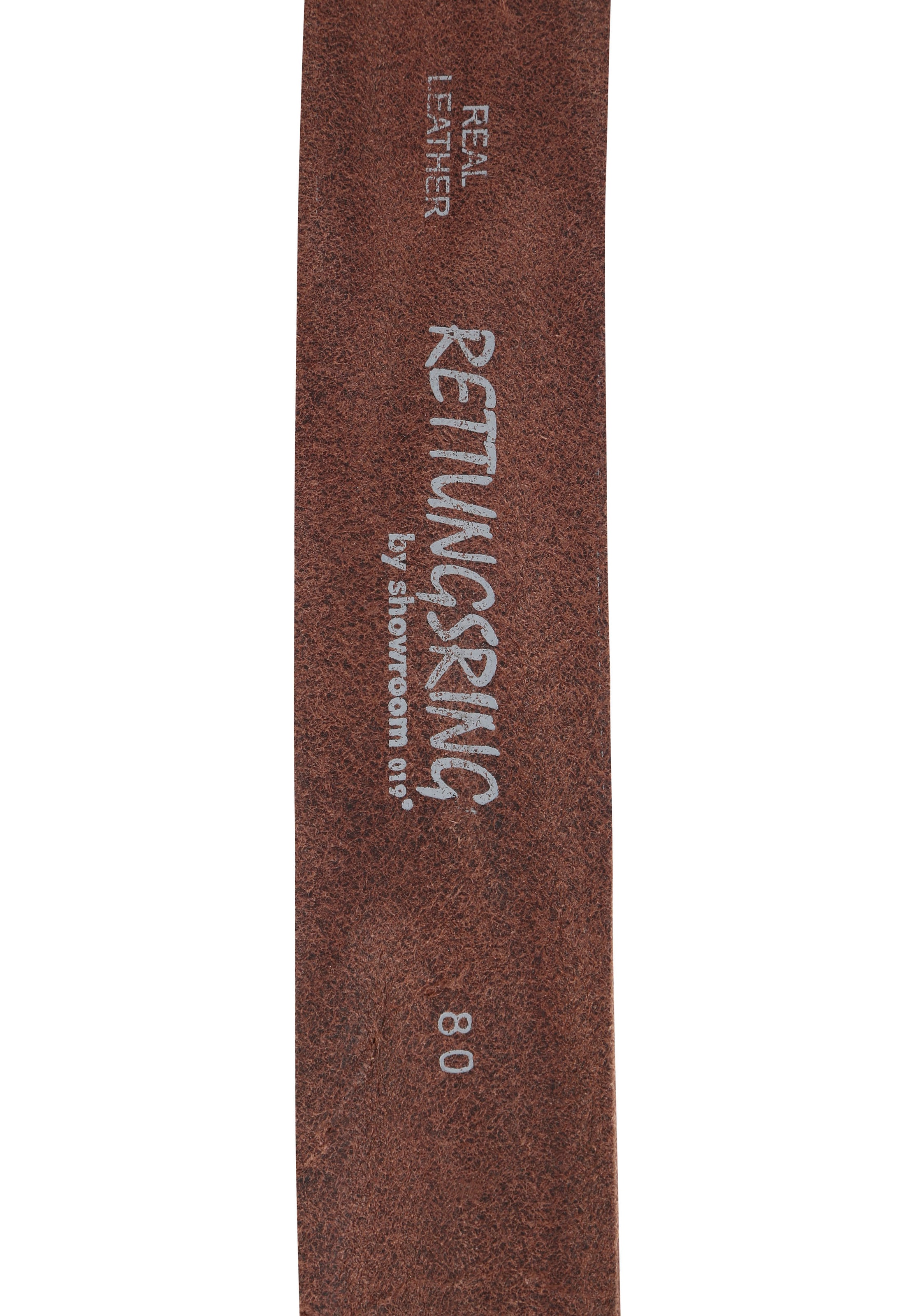 RETTUNGSRING by showroom 019° Ledergürtel, mit austauschbarer Schliesse »Mandala Silberfarben«