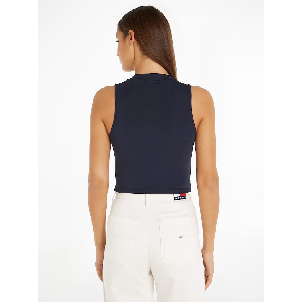 Tommy Jeans Seamless Shirt »BADGE HIGH NECK TANK«