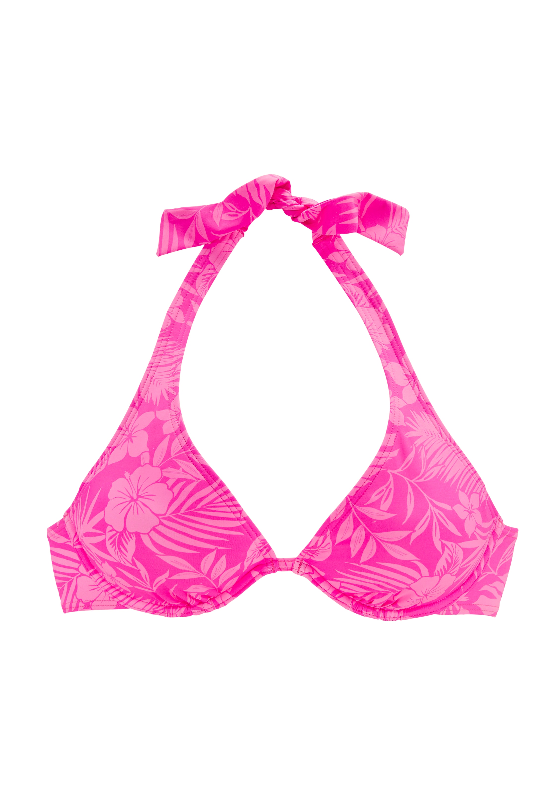 Venice Beach Bügel-Bikini-Top »Moloka«, mit tropischem Print