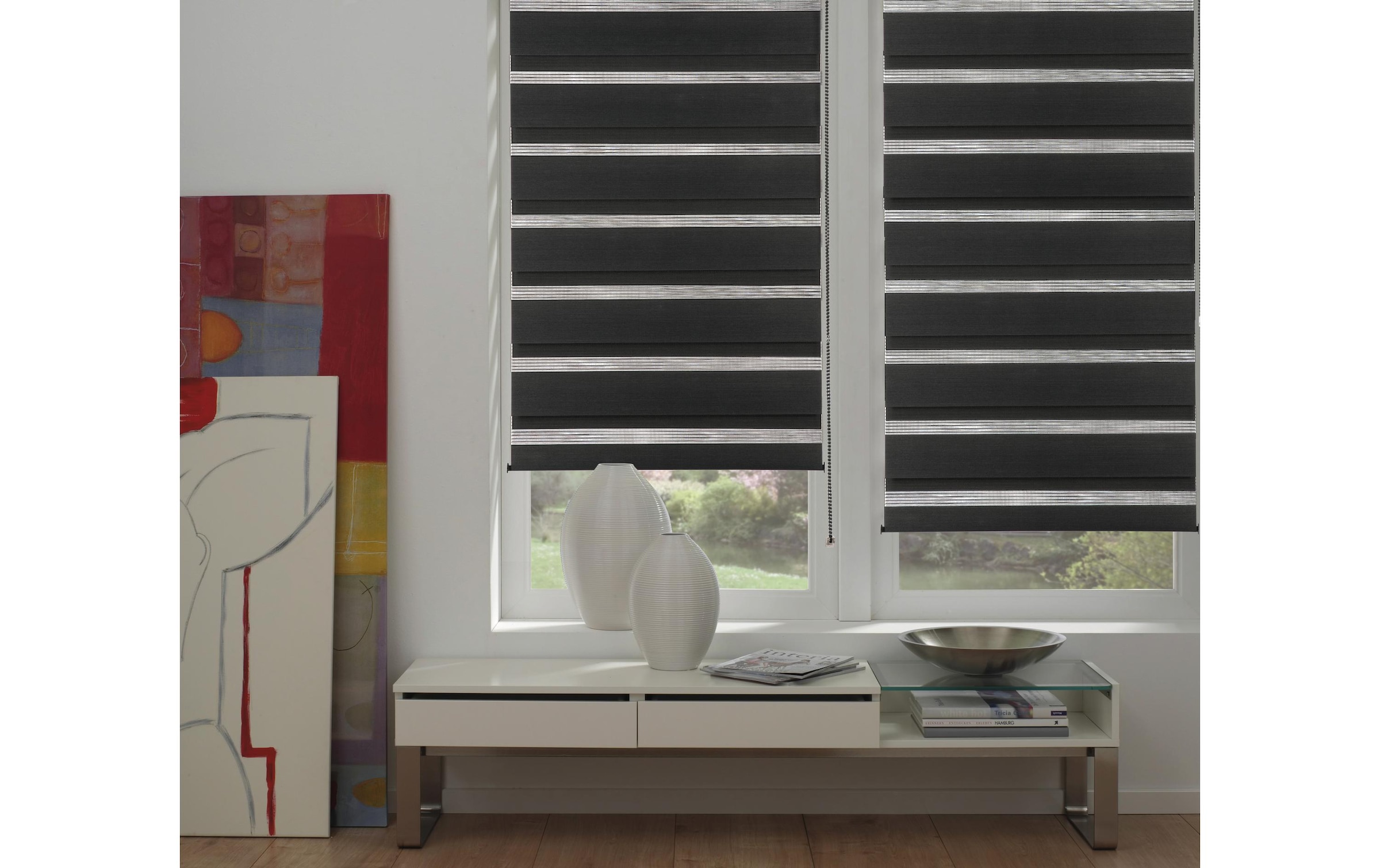 GARDINIA Rollo »NoName Easyfix 90 x 150 cm, Schwarz«