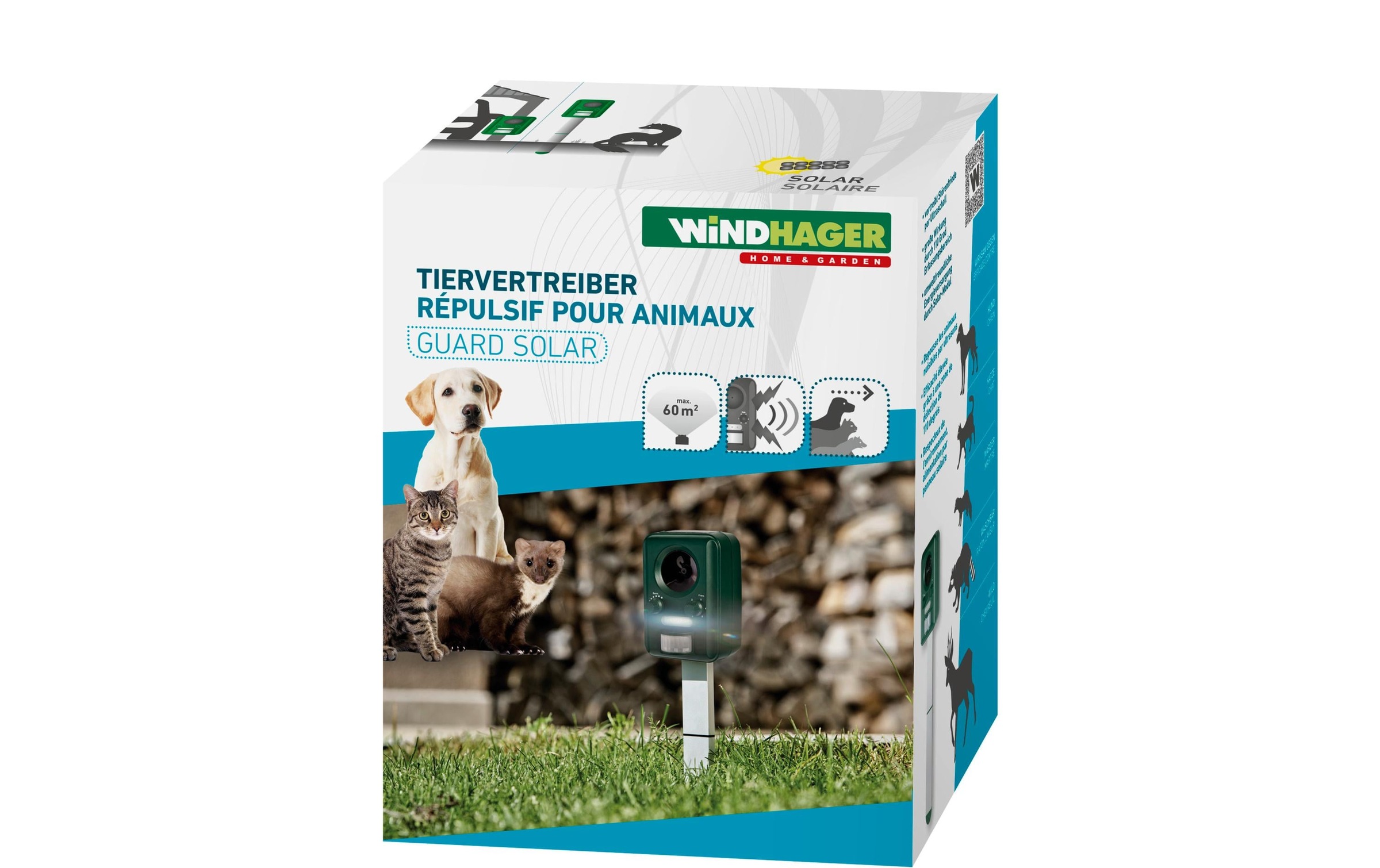 Windhager Ultraschall-Tierabwehr »Guard Sola«