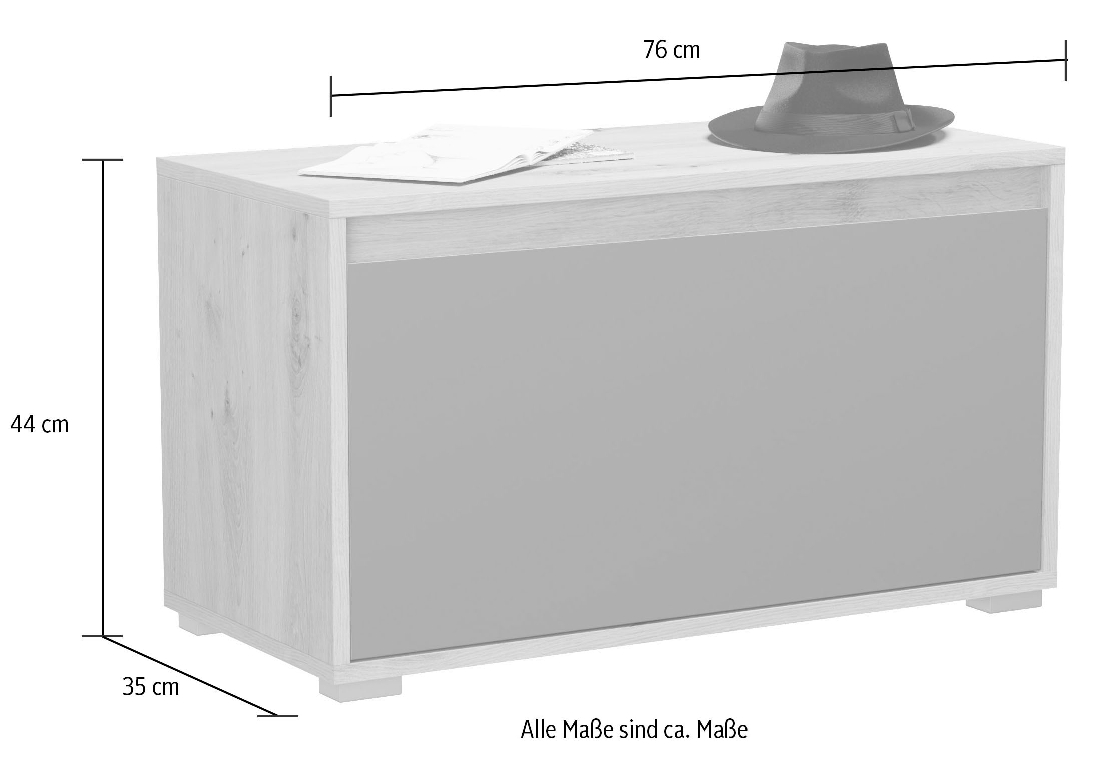 INOSIGN Sitzbank »Trosa«, Breite 76 cm