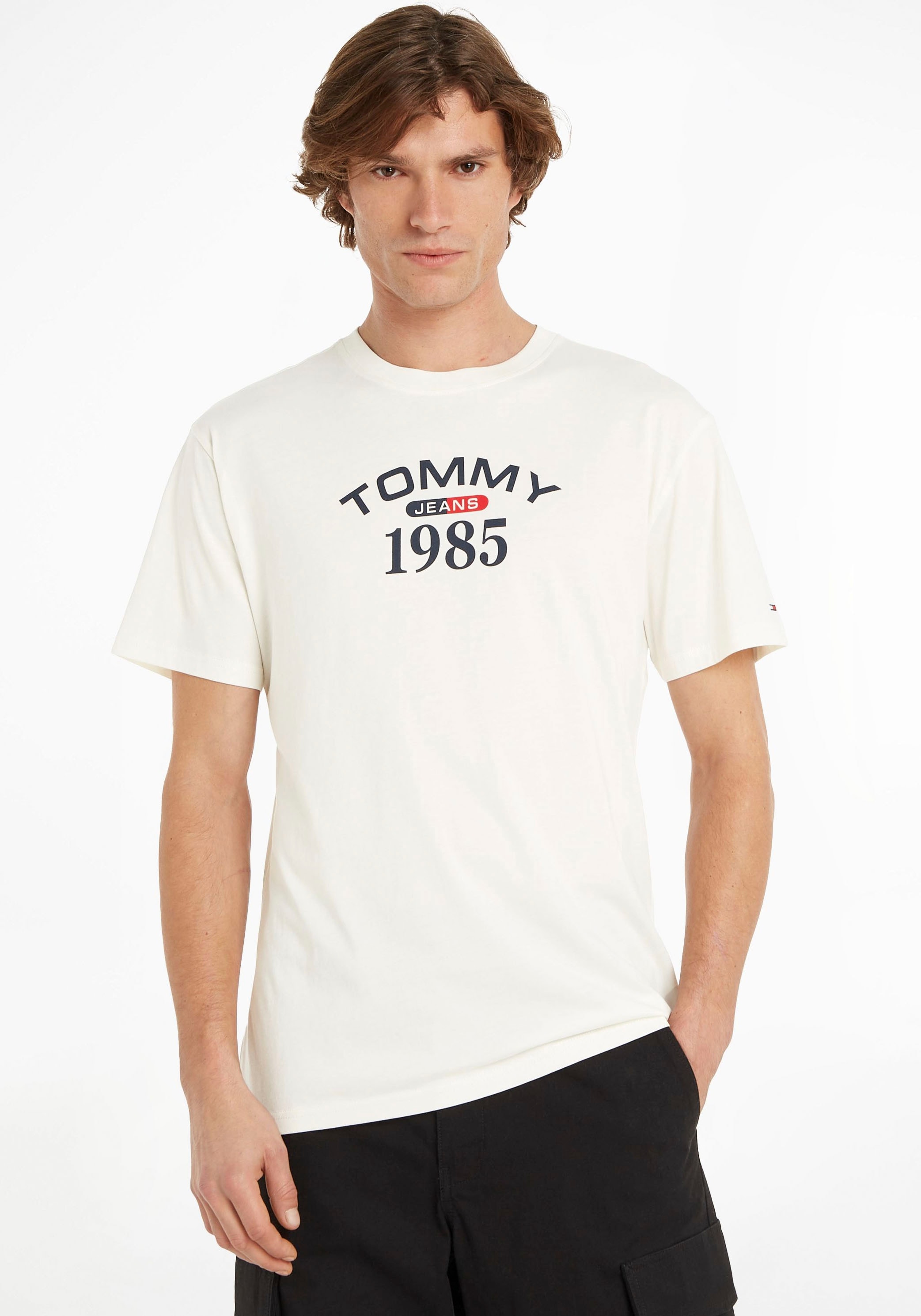Tommy Jeans T-Shirt »TJM bestellen online Jelmoli-Versand CURVED 1985 RWB CLSC TEE« 