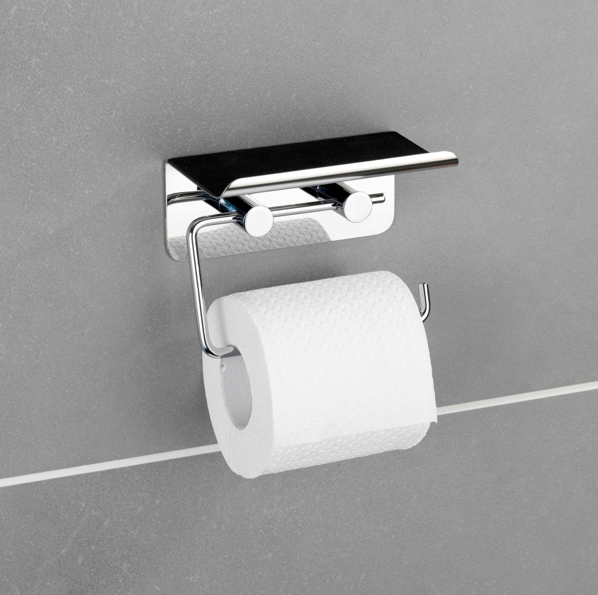online Toilettenpapierhalter, Smartphone-Ablage Jelmoli-Versand WENKO bestellen | Soft-Touch mit