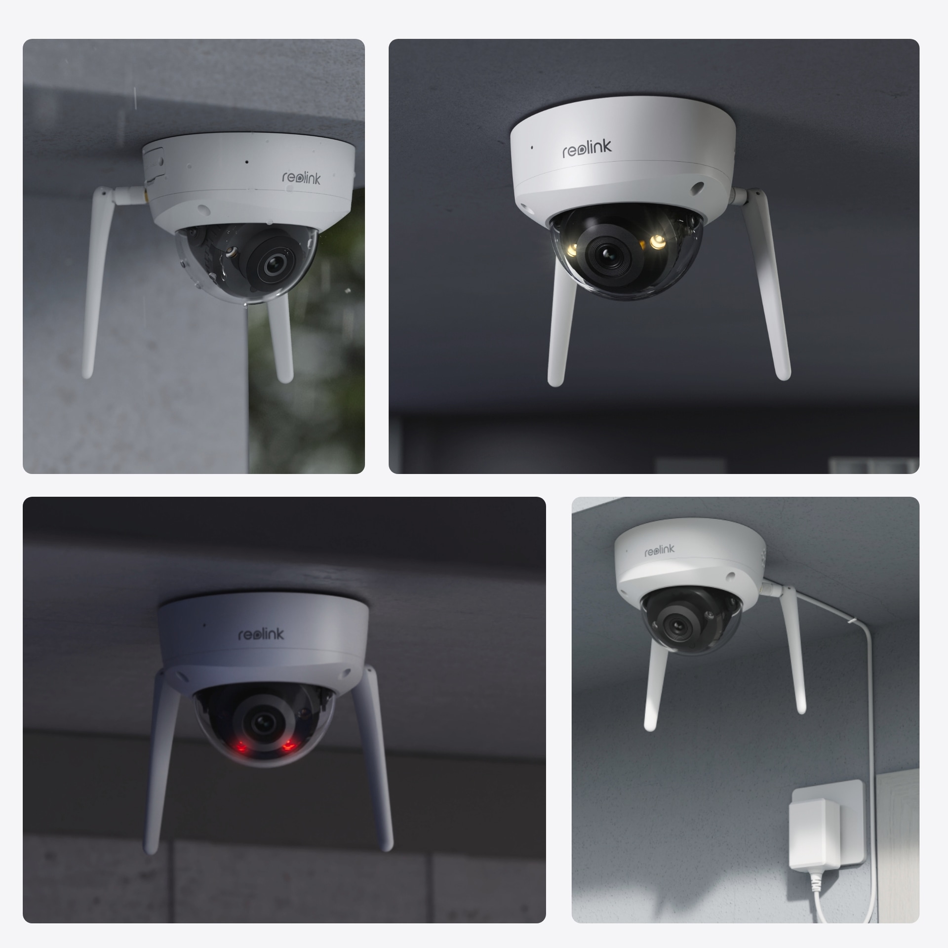 Reolink Überwachungskamera »W437 - 4K WiFi 6 Überwachungskamera Aussen mit 5X optischem Zoom«, Aussenbereich, Farbnachtsicht, IK10 Vandalismusgeschützt, 2-Wege-Audio, Wetterfest