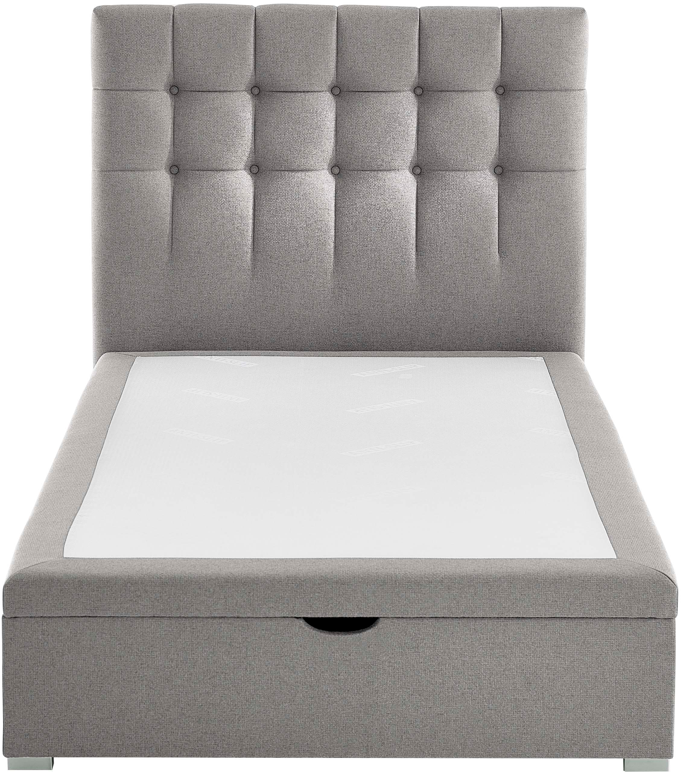 ATLANTIC home collection Boxbett »Riona, erweiterbar zu Doppel- und Familienbett«, wahlweise mit 120x200cm Taschen-Federkernmatratze oder ohne Matratze