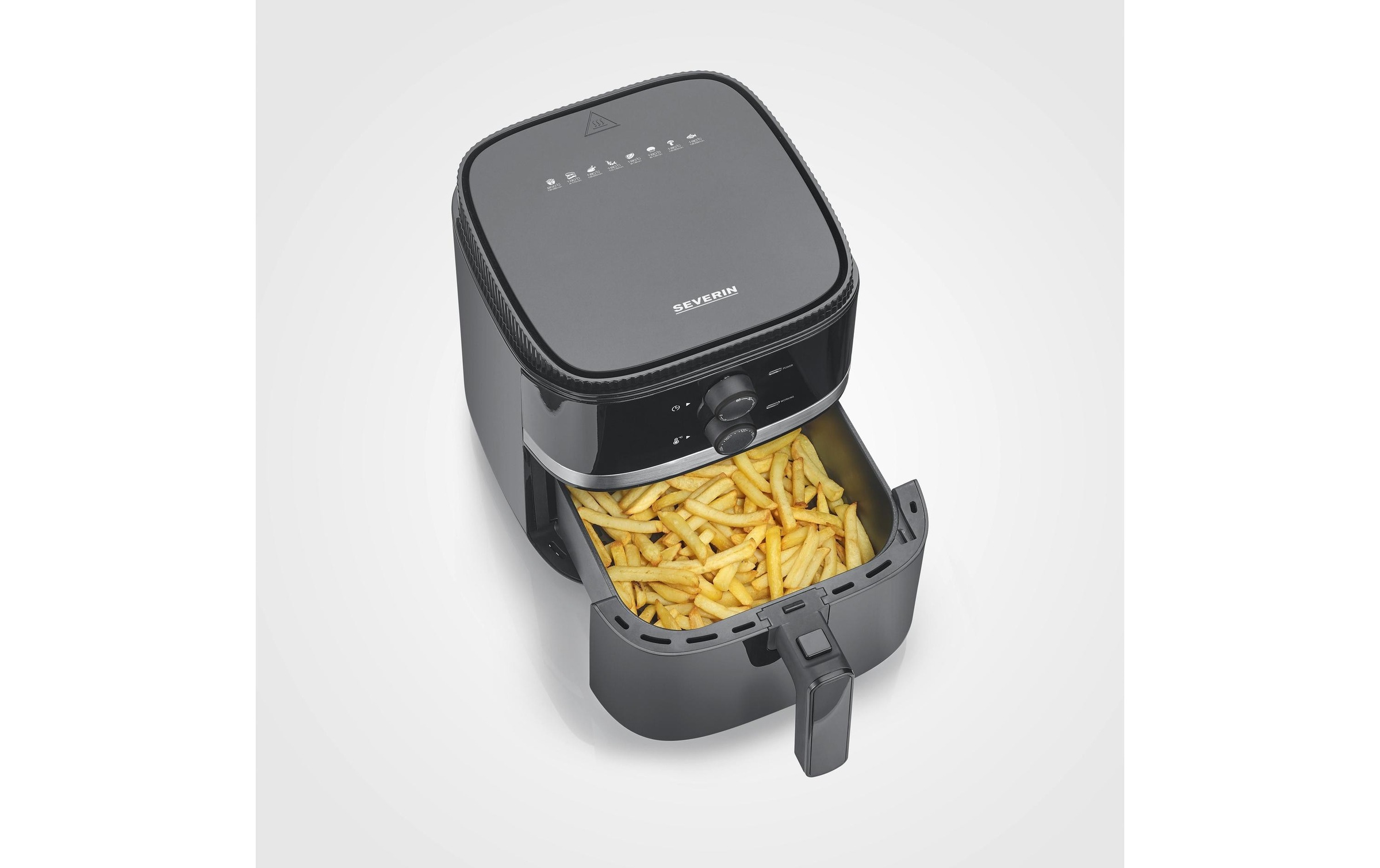 Severin Heissluftfritteuse »FR 2452 5 l, Schwarz«, 1500 W