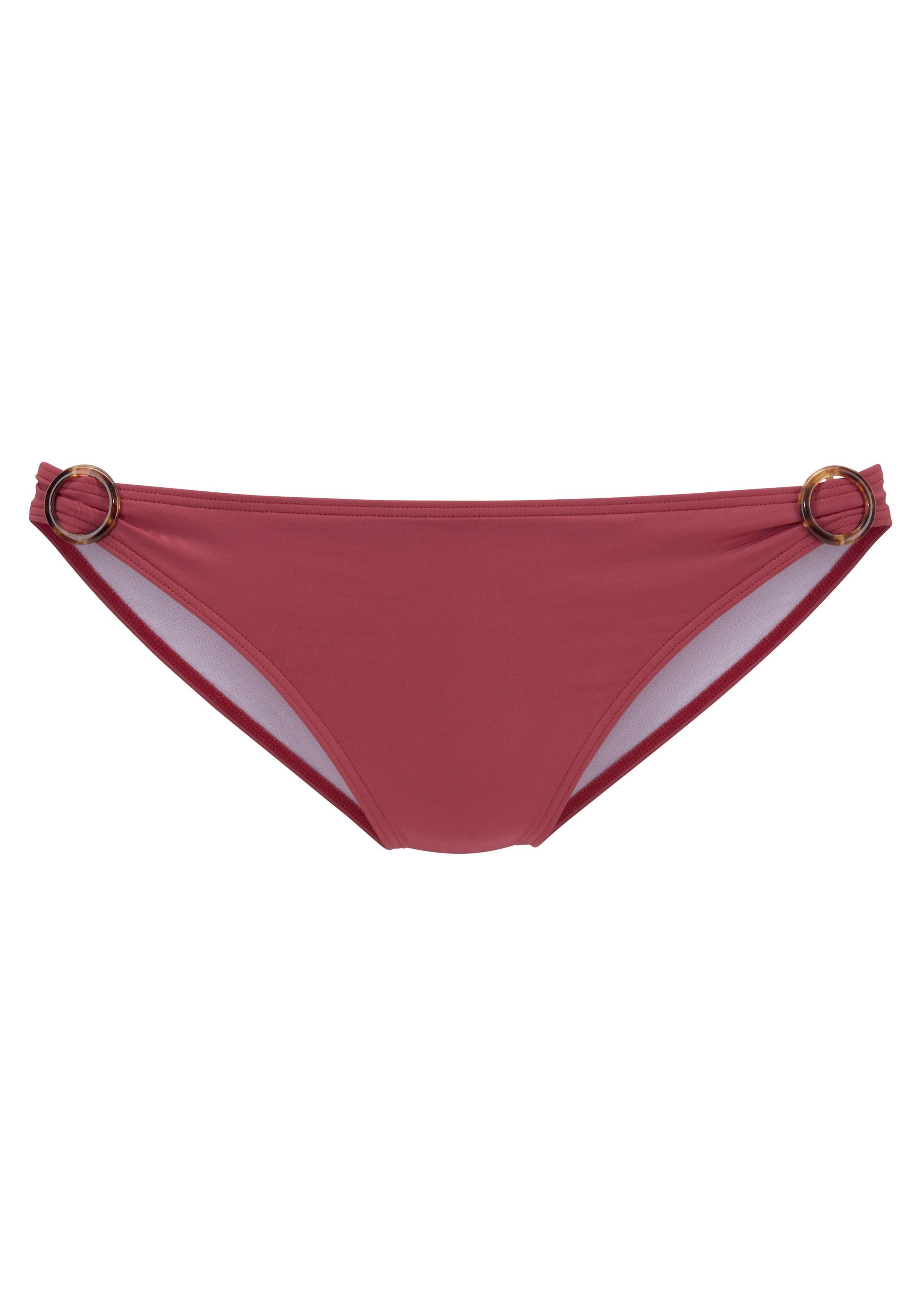 s.Oliver Bikini-Hose »Rome«, mit Zierringen