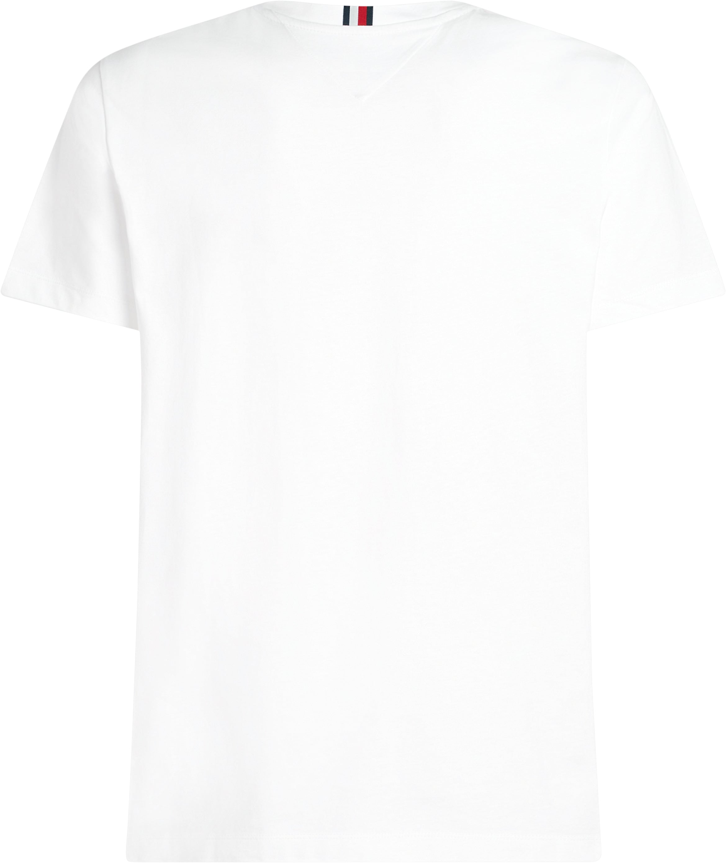 Tommy Hilfiger Big & Tall Rundhalsshirt »BT-SCRIPT LOGO TEE-B«, in Grossen Grössen, Logostickerei