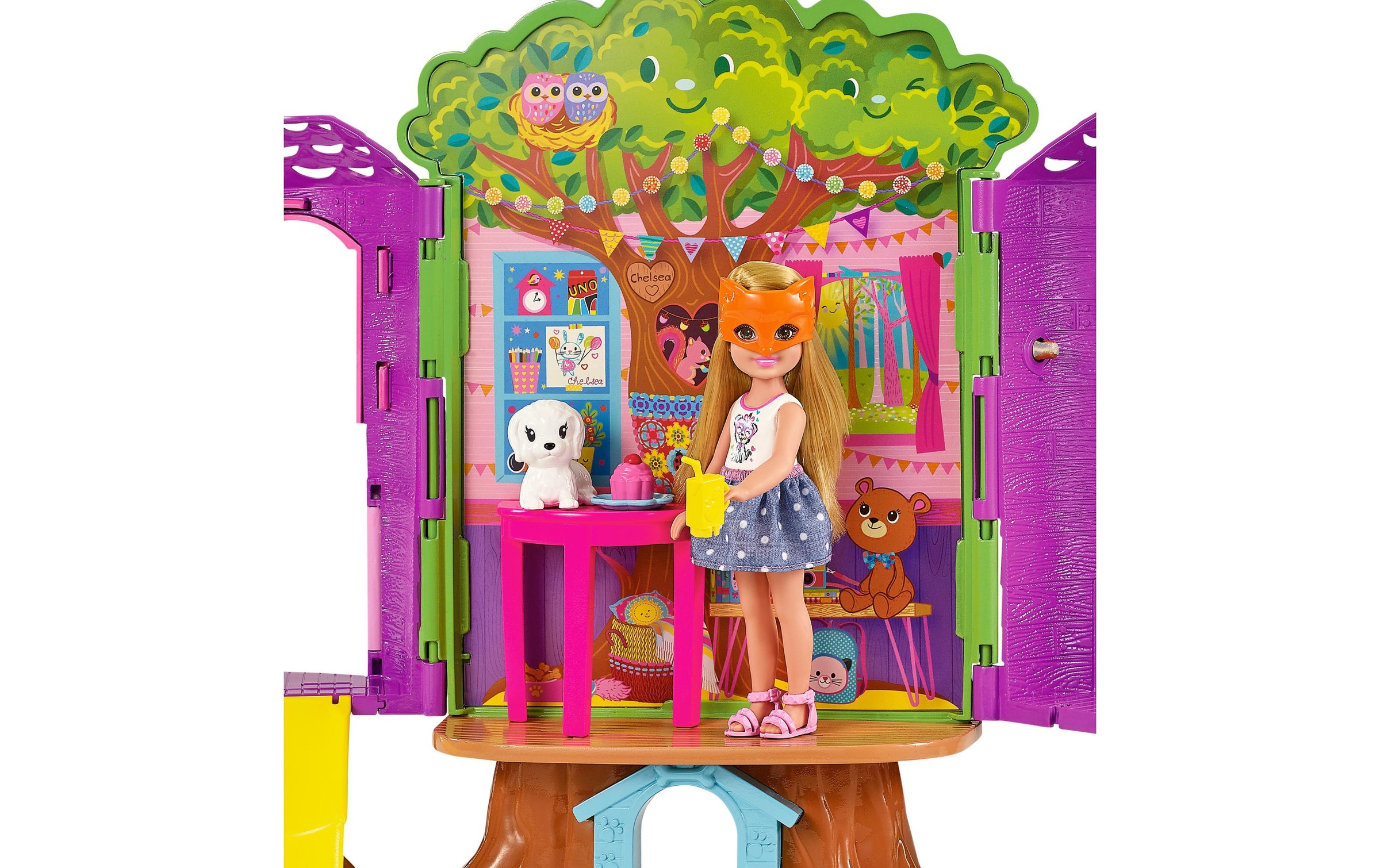 Barbie Puppen Spielcenter »Chelsea Baumhaus Spielset«