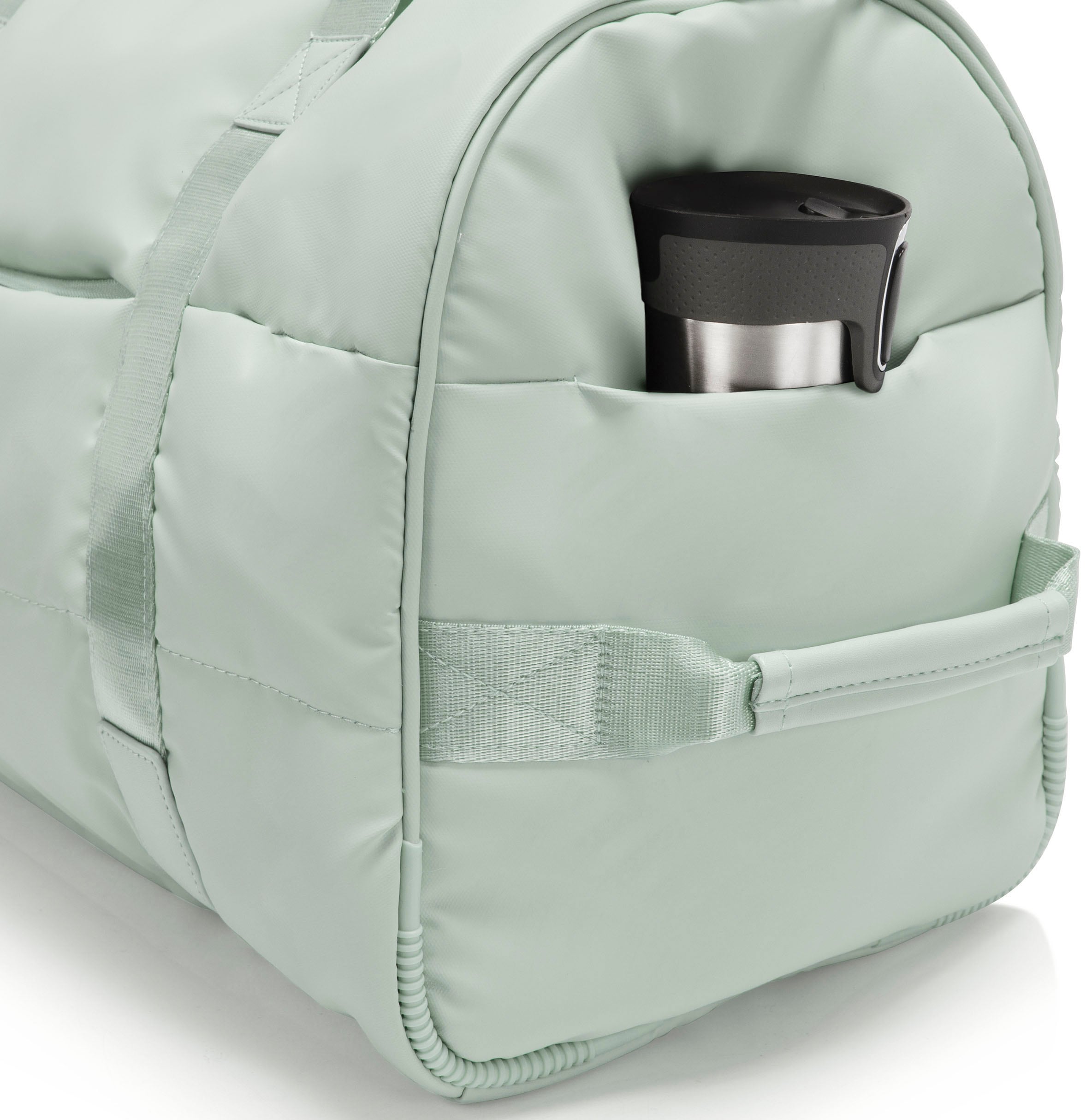 Heys Reisetasche »The Puffer Duffle Bag«, Weekender Duffle Bag Schuhfach Aufstecksystem