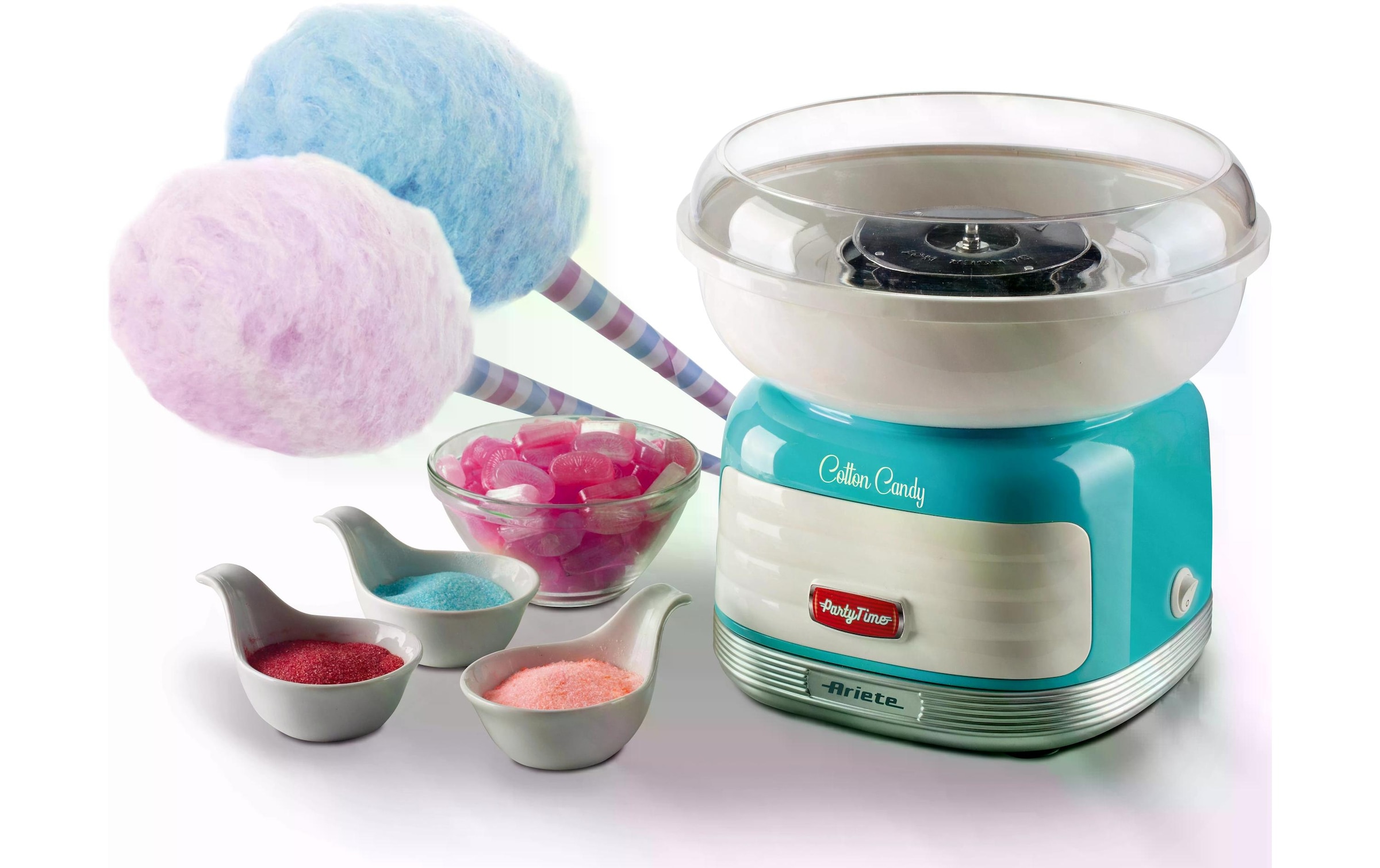 Ariete Zuckerwattemaschine »Party Time ARI-2973-BL Blau/Weiss«