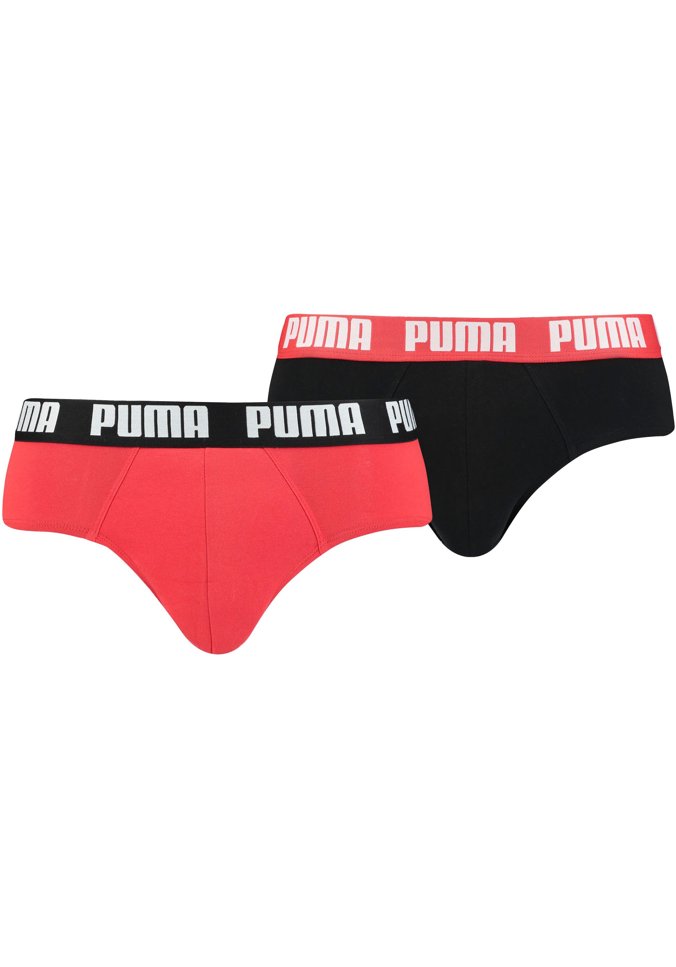 PUMA Slip, (Packung, 2er-Pack), mit breitem Logobund