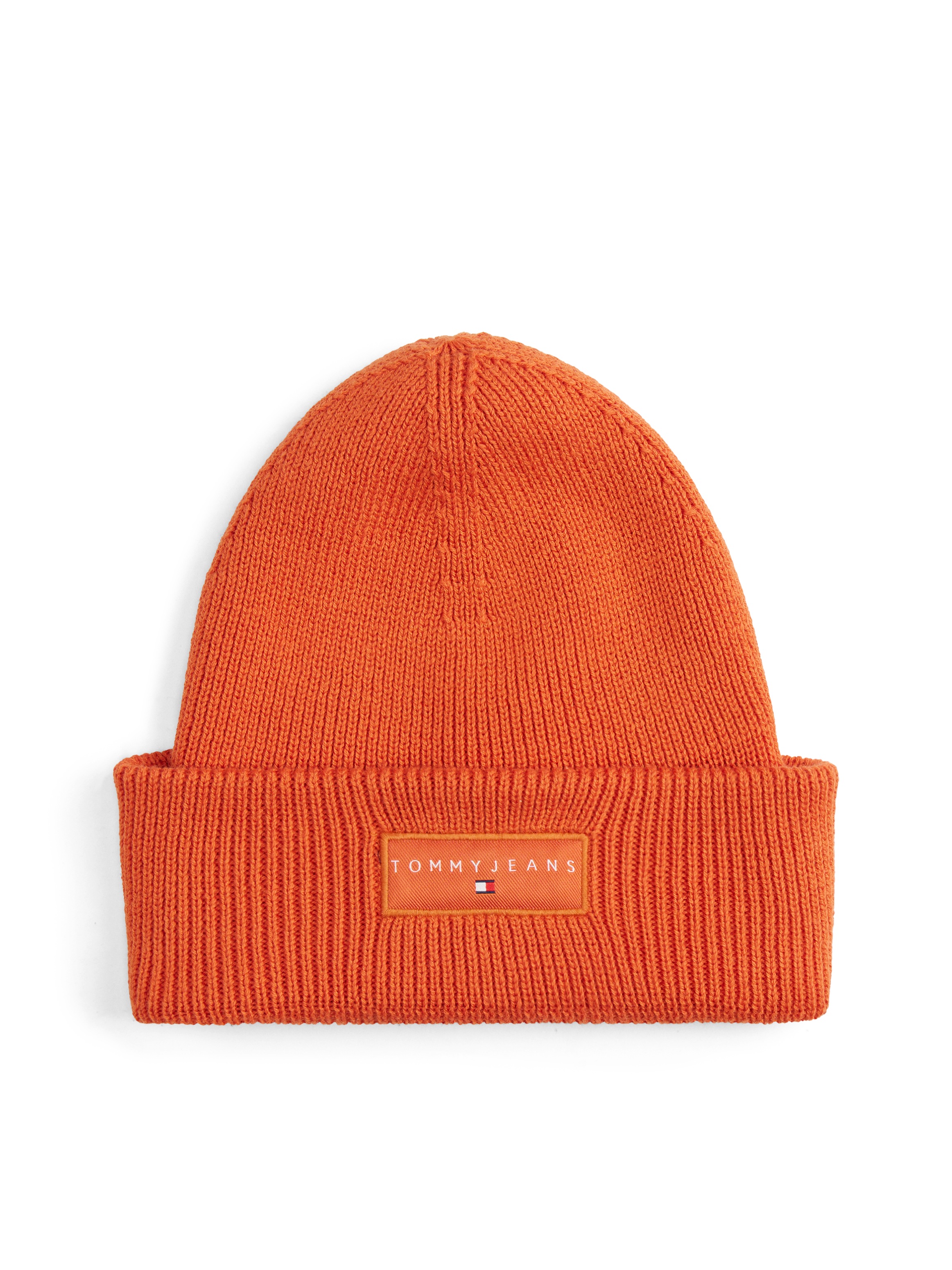Tommy Jeans Beanie »TJM LINEAR« in Grobstrick, mit Umschlag