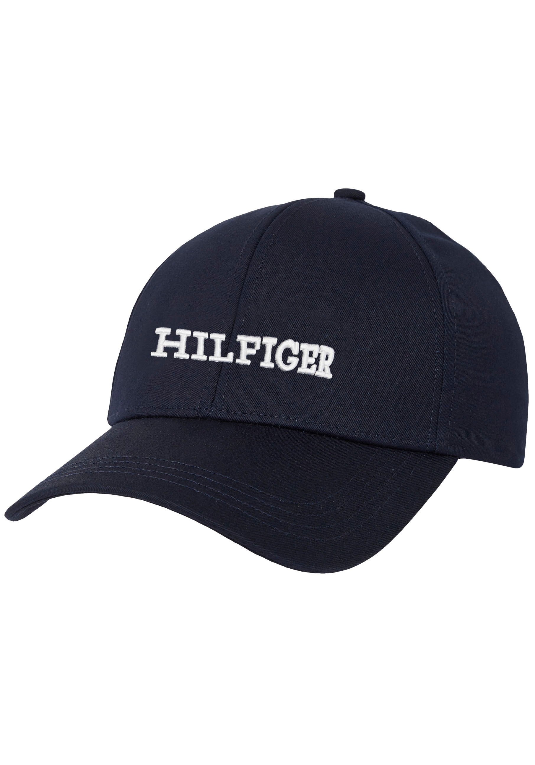Cap vorn Hilfiger »HILFIGER Monogramm Tommy Jelmoli-Versand shoppen gesticktem Hilfiger Baseball | online CAP«, mit