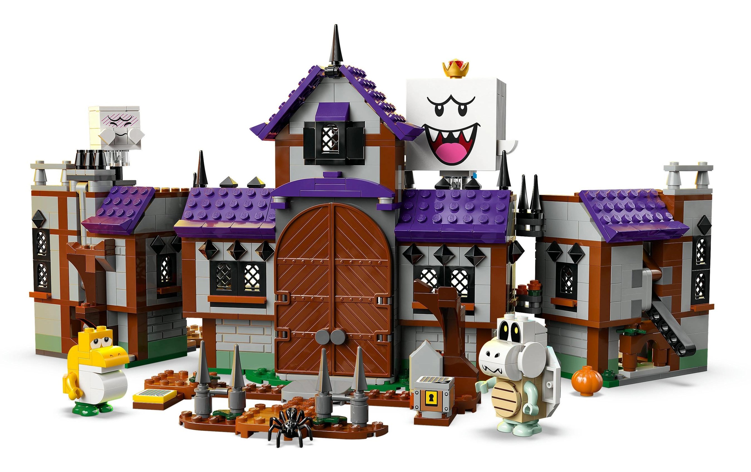 LEGO® Konstruktionsspielsteine »Super Mario König Buu Huus Spukhaus 71436«, (932 St.)