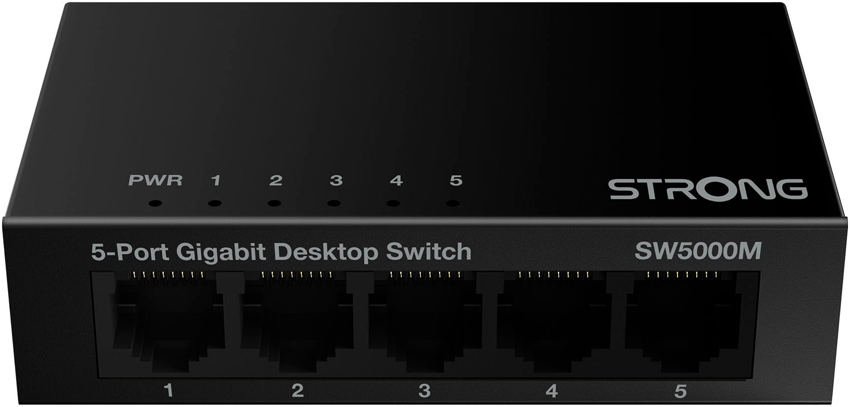 Strong Netzwerk-Switch »5-Port Gigabit Switch 10/100/1000 Mbit/s, Metallgehäuse«