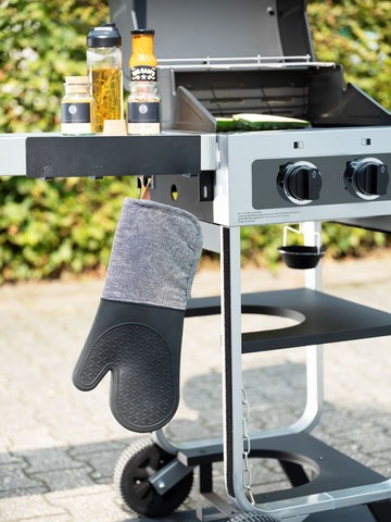 WENKO Wandrollenhalter »Modell Ima«, (Set, 2 St.), magnetischer Küchenrollenhalter und Hakenleiste
