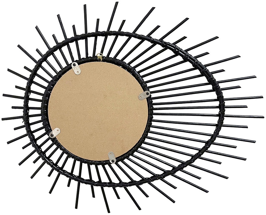 Kayoom Wandspiegel »Rattan Spiegel Aina 125«, (1 St.)