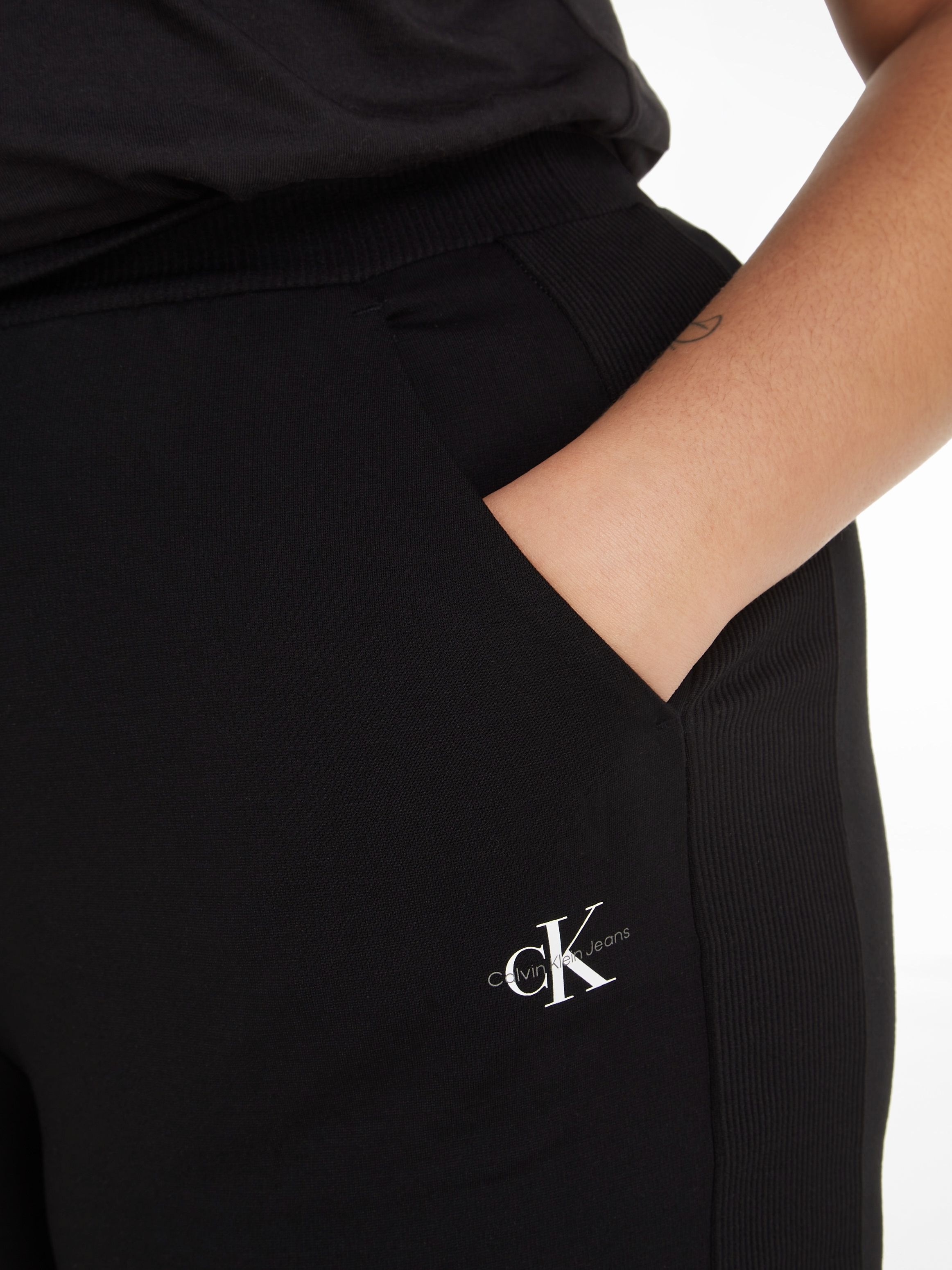 Calvin Klein Jeans Wirkhose »MILANO LOOSE PANTS«, mit ausgestelltem Bein  online shoppen | Jelmoli-Versand