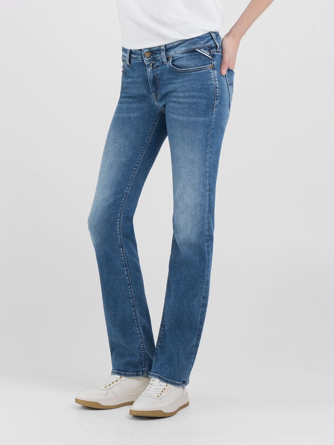 Replay Bootcut-Jeans »New Luz«