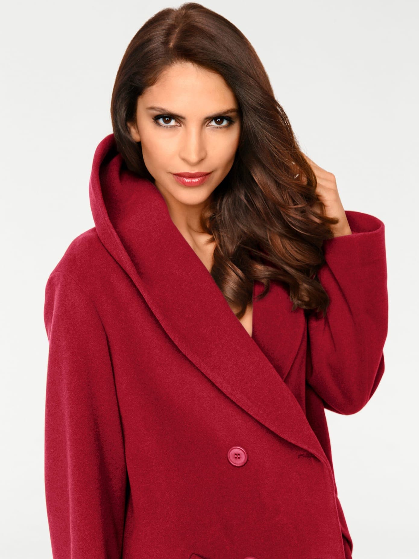 heine Wolljacke, ohne Kapuze