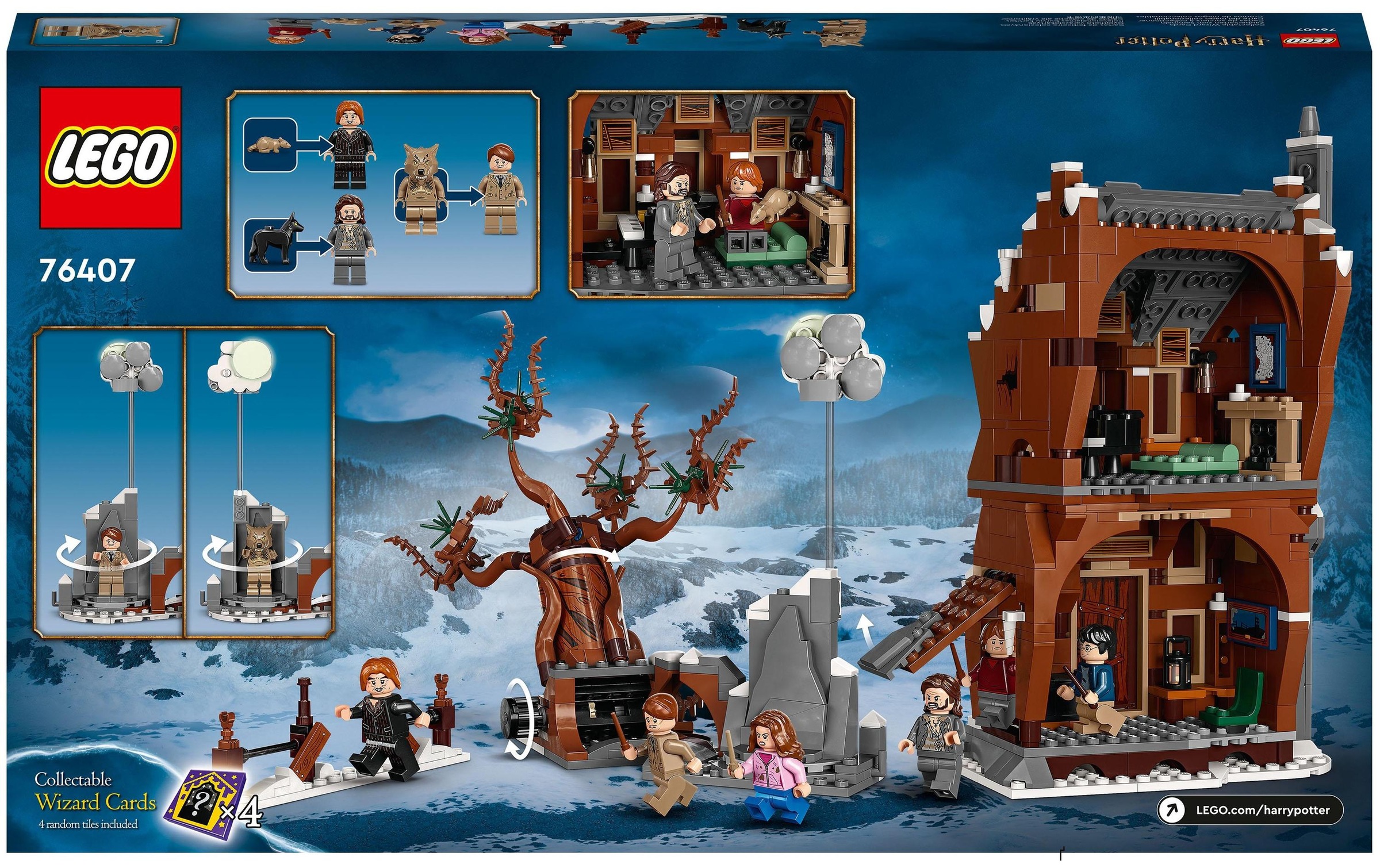 LEGO® Spielbausteine »Potter Heulende Hütte«, (777 St.)