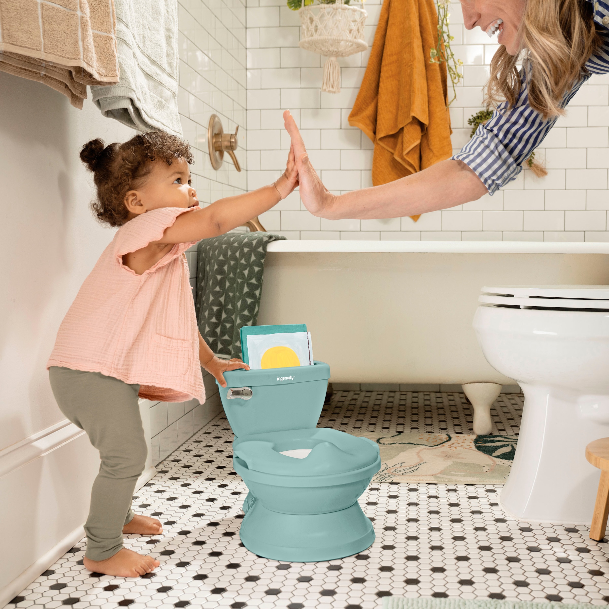 ingenuity Toilettentrainer »My Size Potty Pro™ - Weiss«